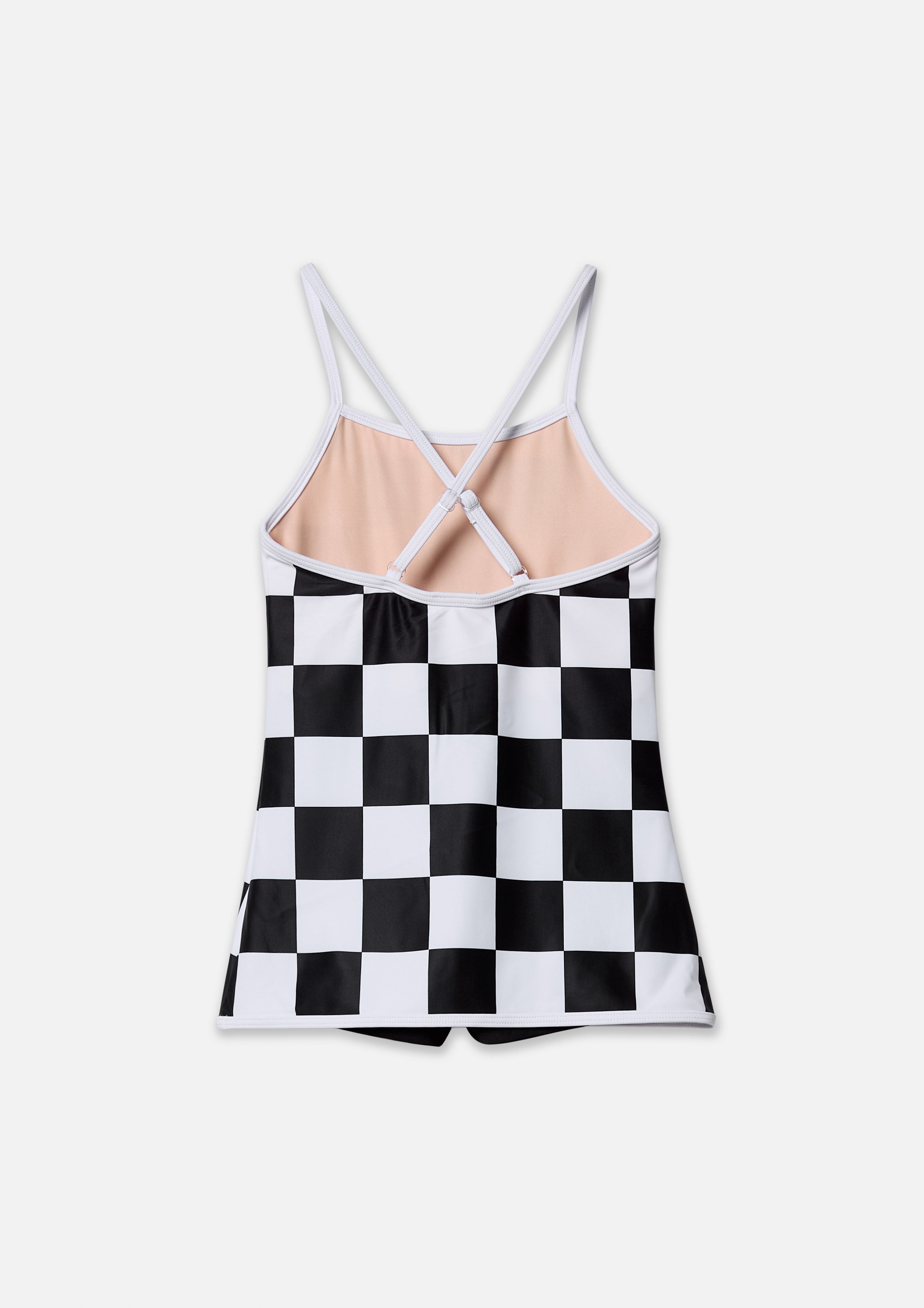 ชุดว่ายน้ำสายเดี่ยวลายตาราง คอลเลกชัน Speed Voyard