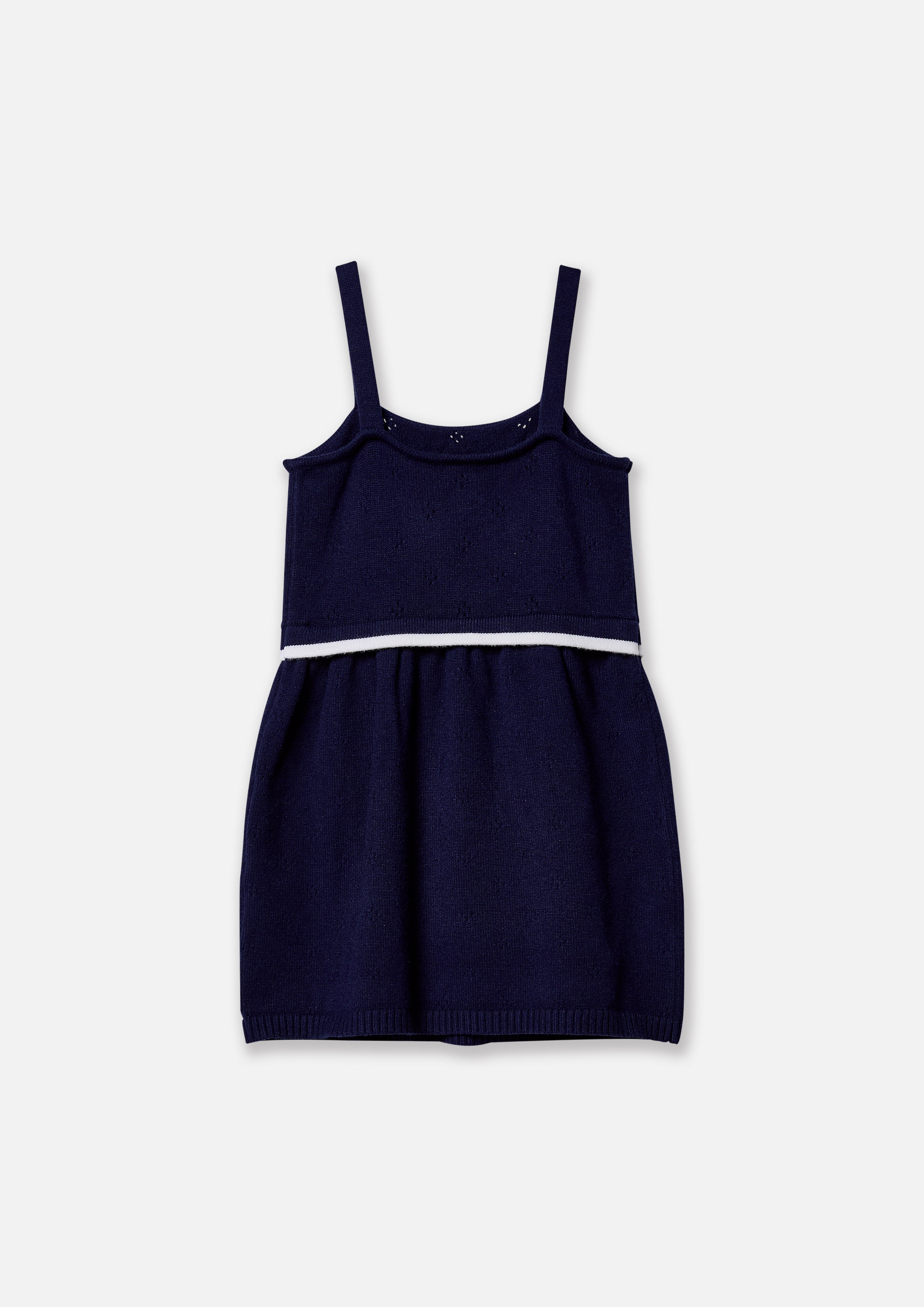 เดรสสั้นสายเดี่ยวปักดอกไม้ คอลเลกชัน Working on Board