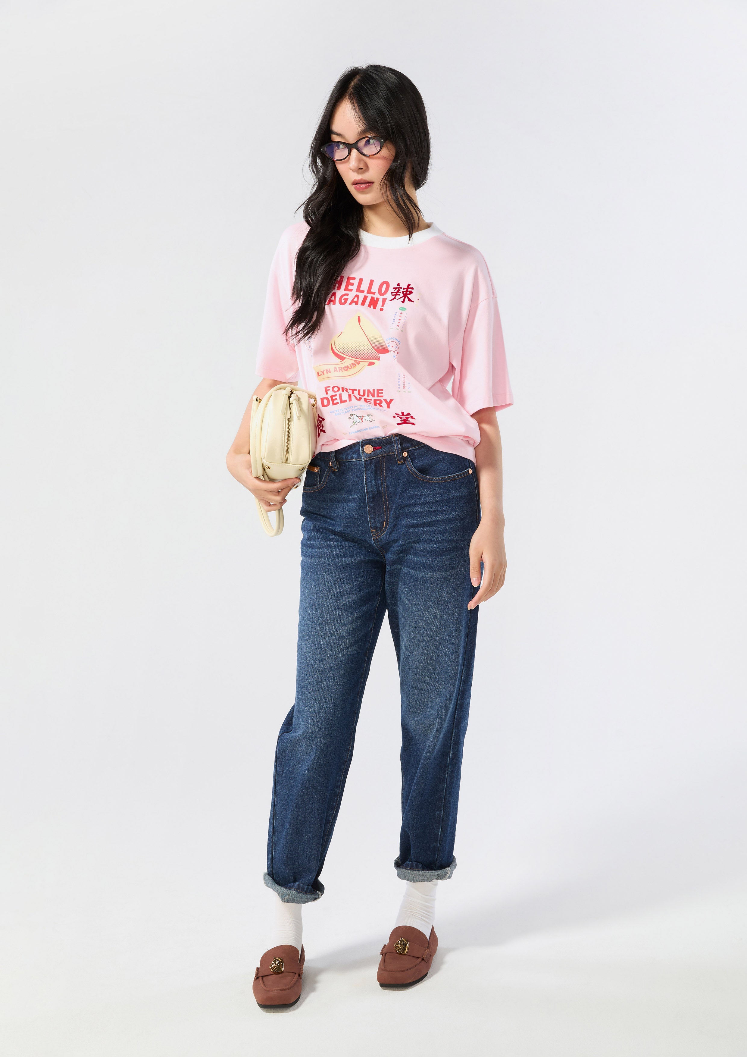 เสื้อยืดโอเวอร์ไซส์พิมพ์ลาย คอลเลกชัน Speed Voyard