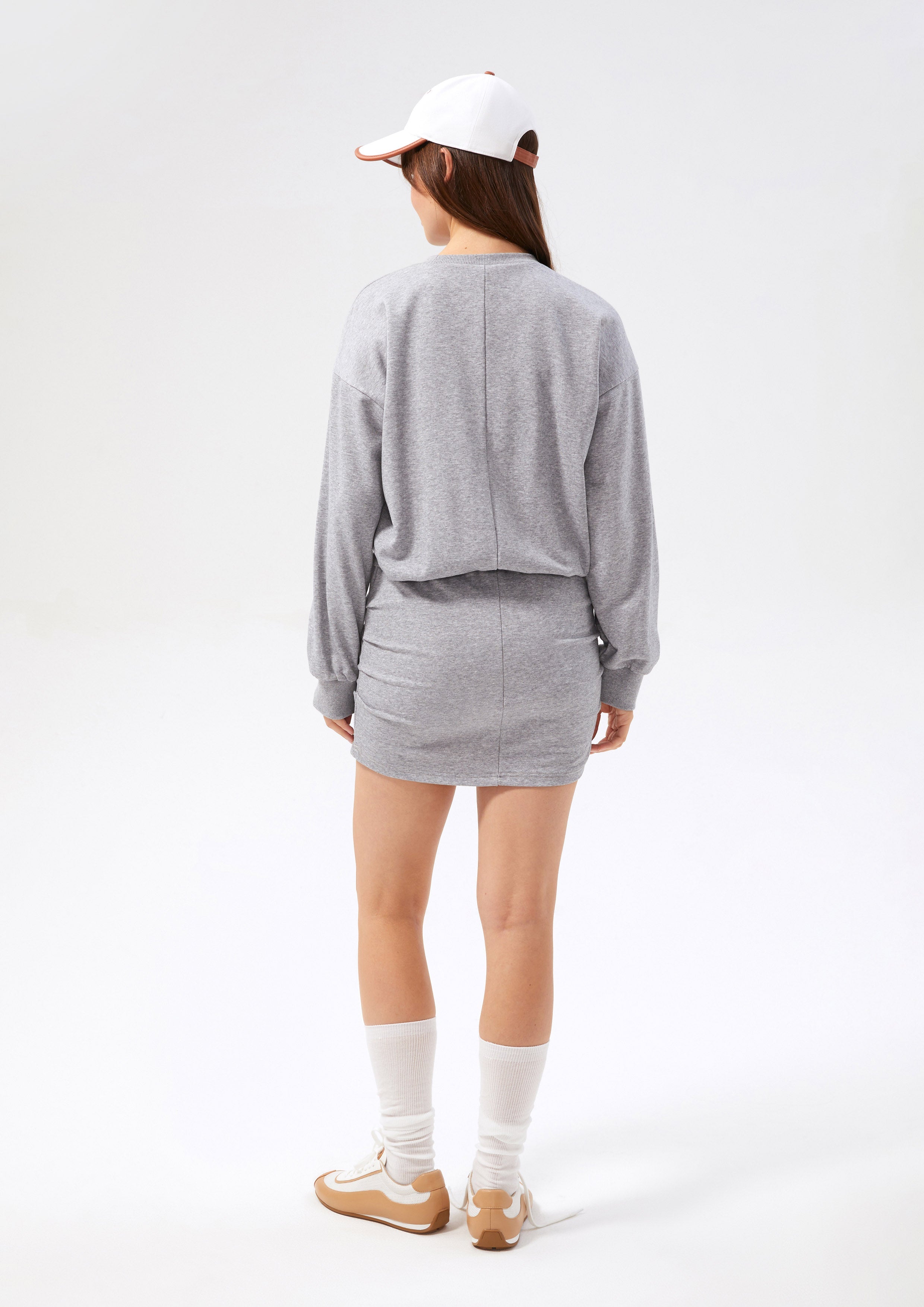 Embroidery Long Sleeve Mini Dress Neon Dreams