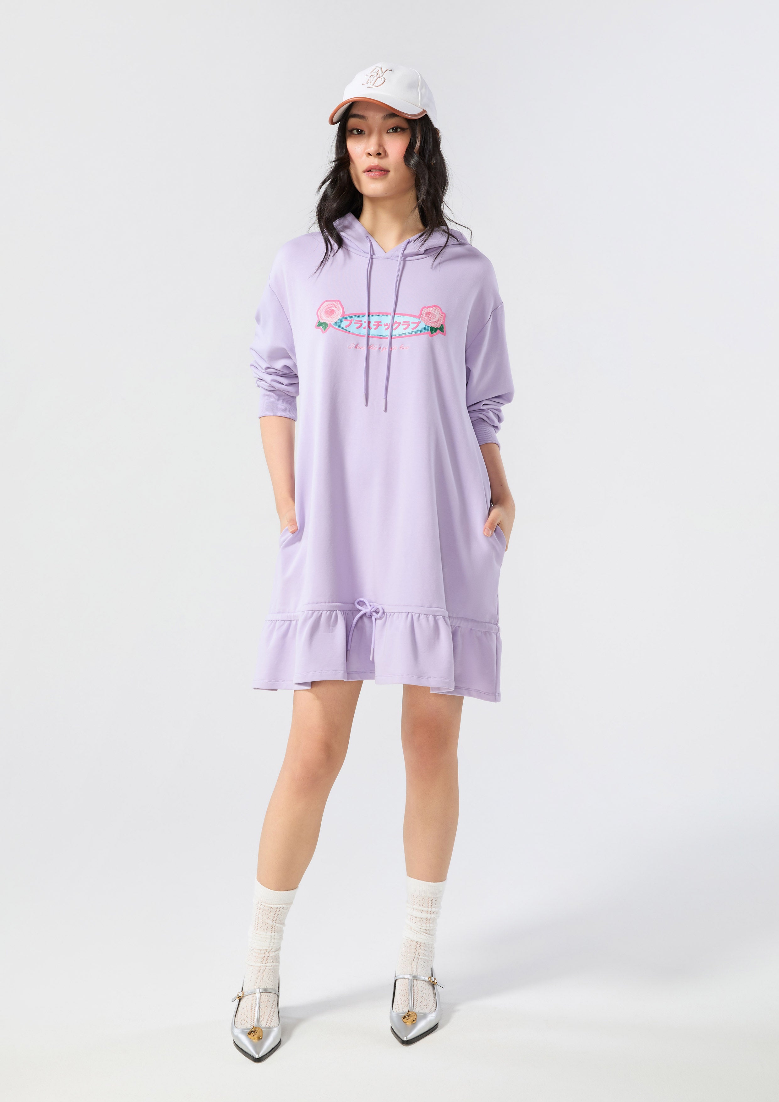 Rose Hoodie Mini Dress Rodeo Rose