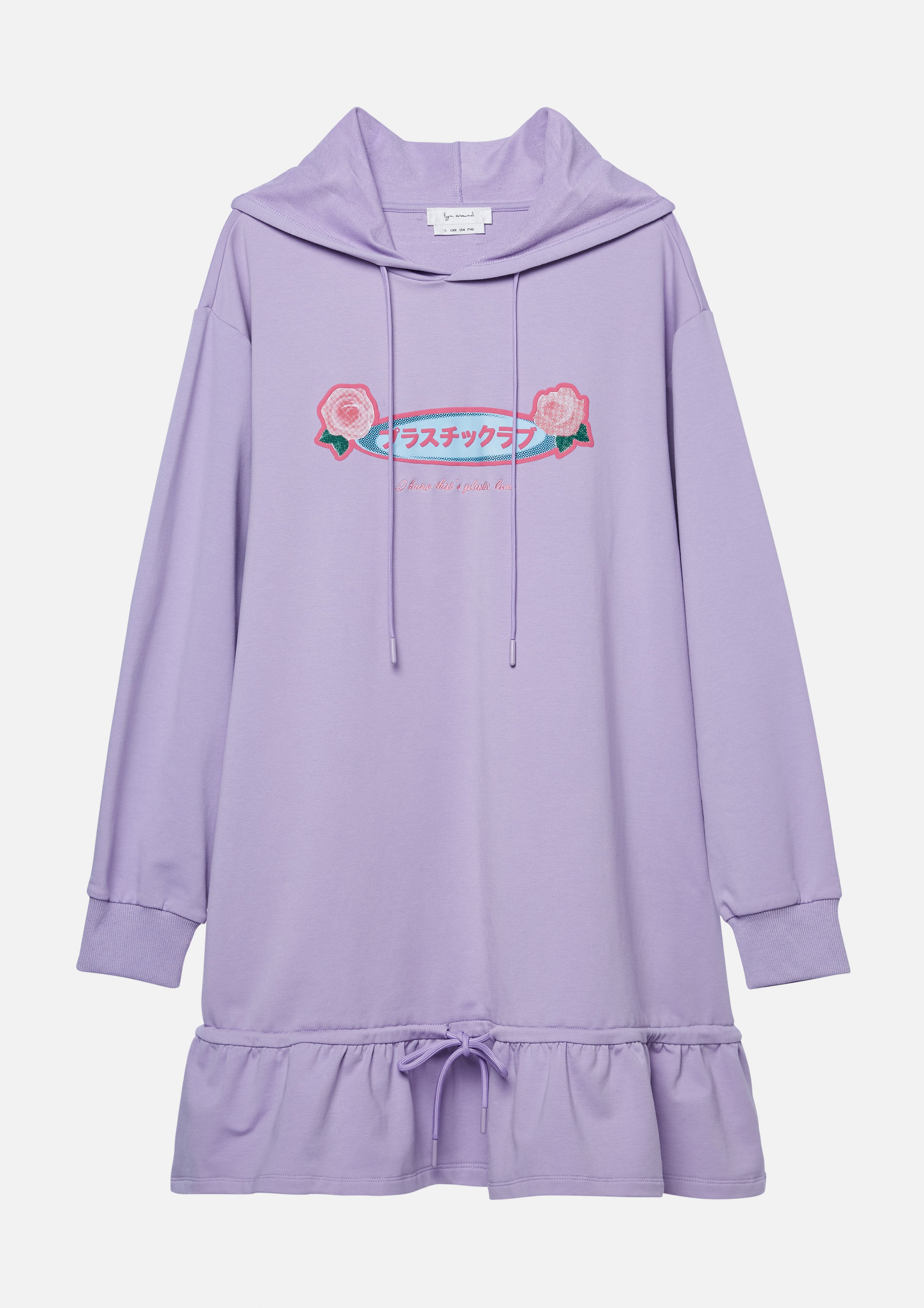 Rose Hoodie Mini Dress Rodeo Rose