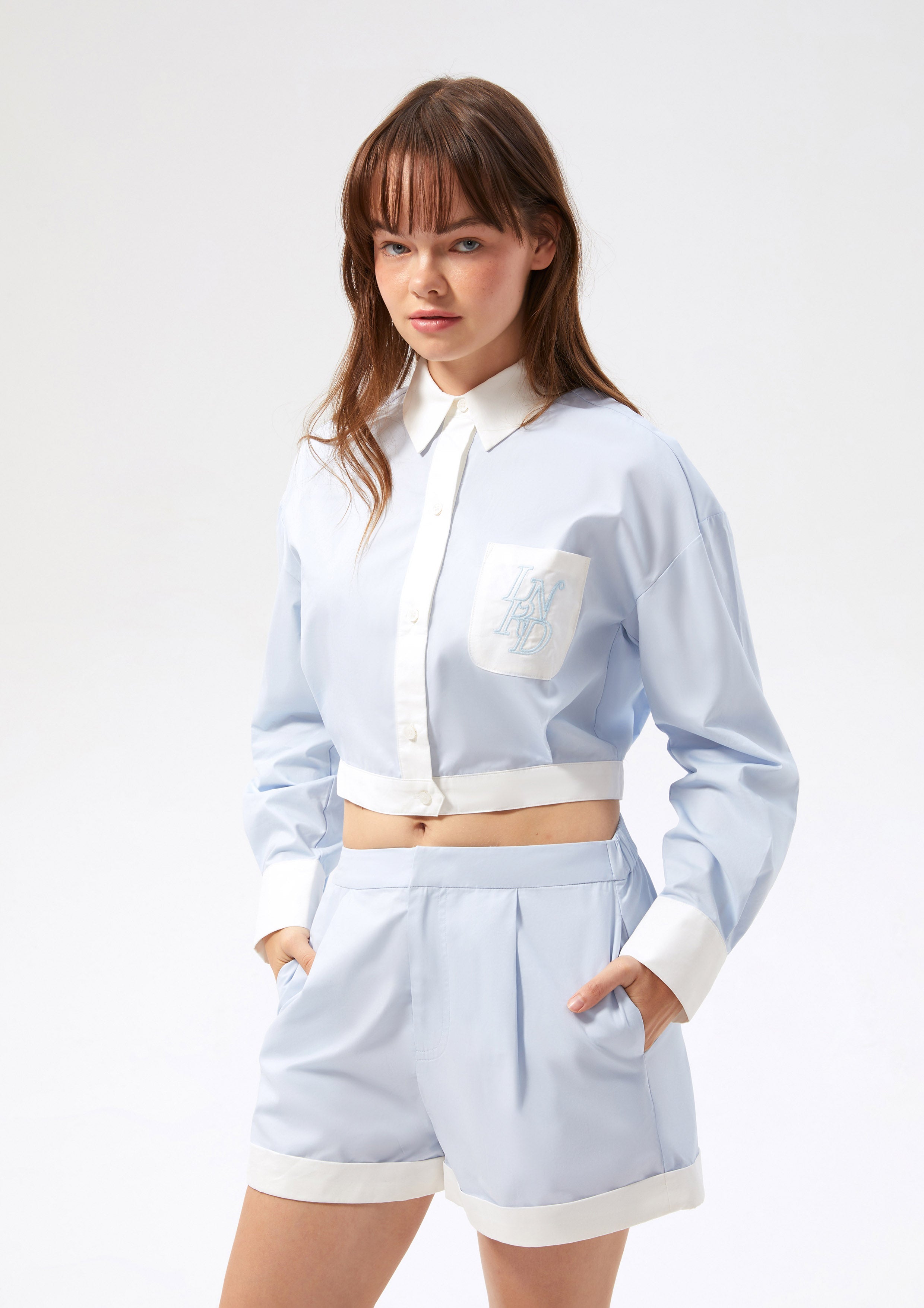 Long Sleeve Top & Short Set Miracle Voyard