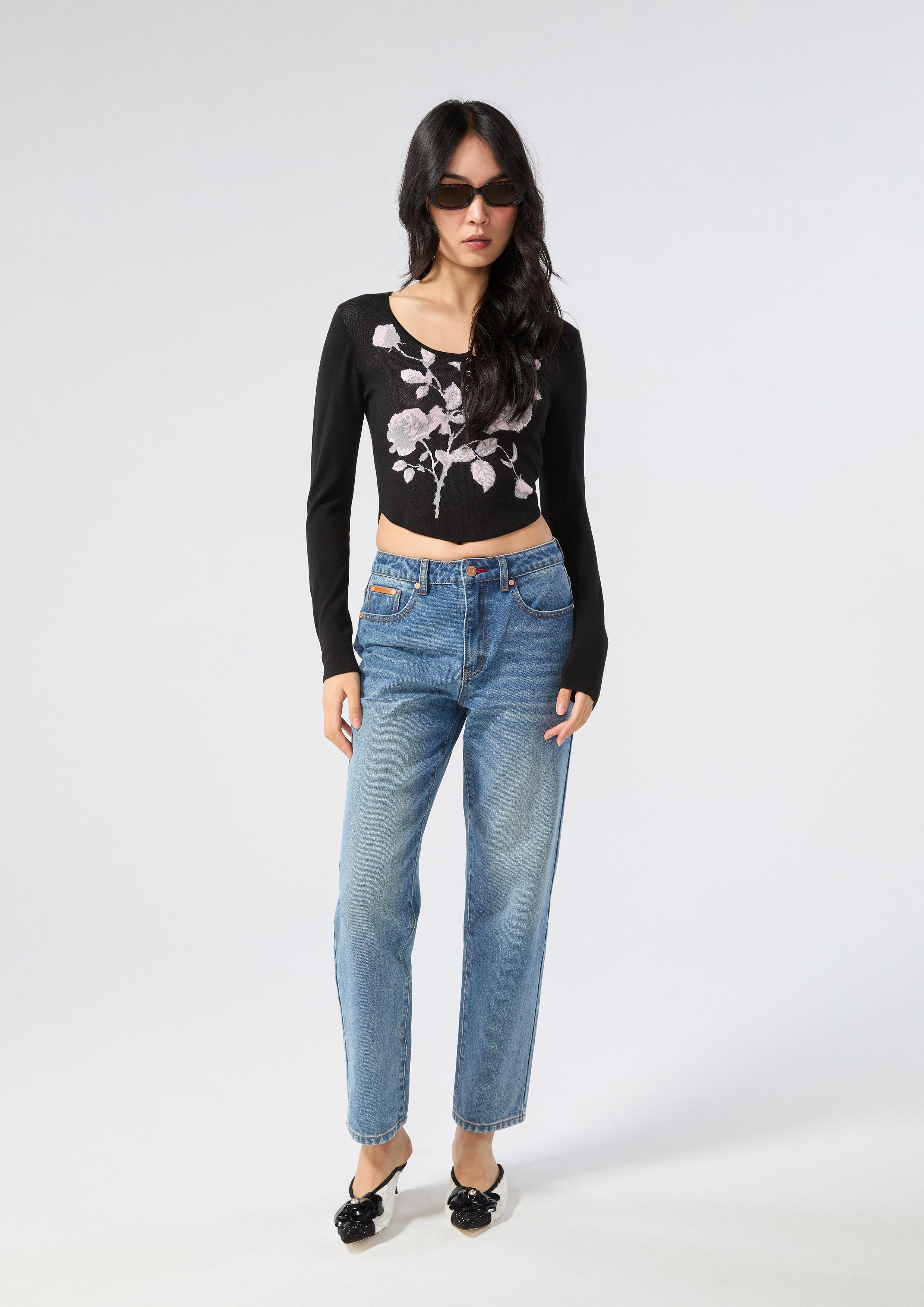 Rose Knitted Cardigan Rodeo Rose