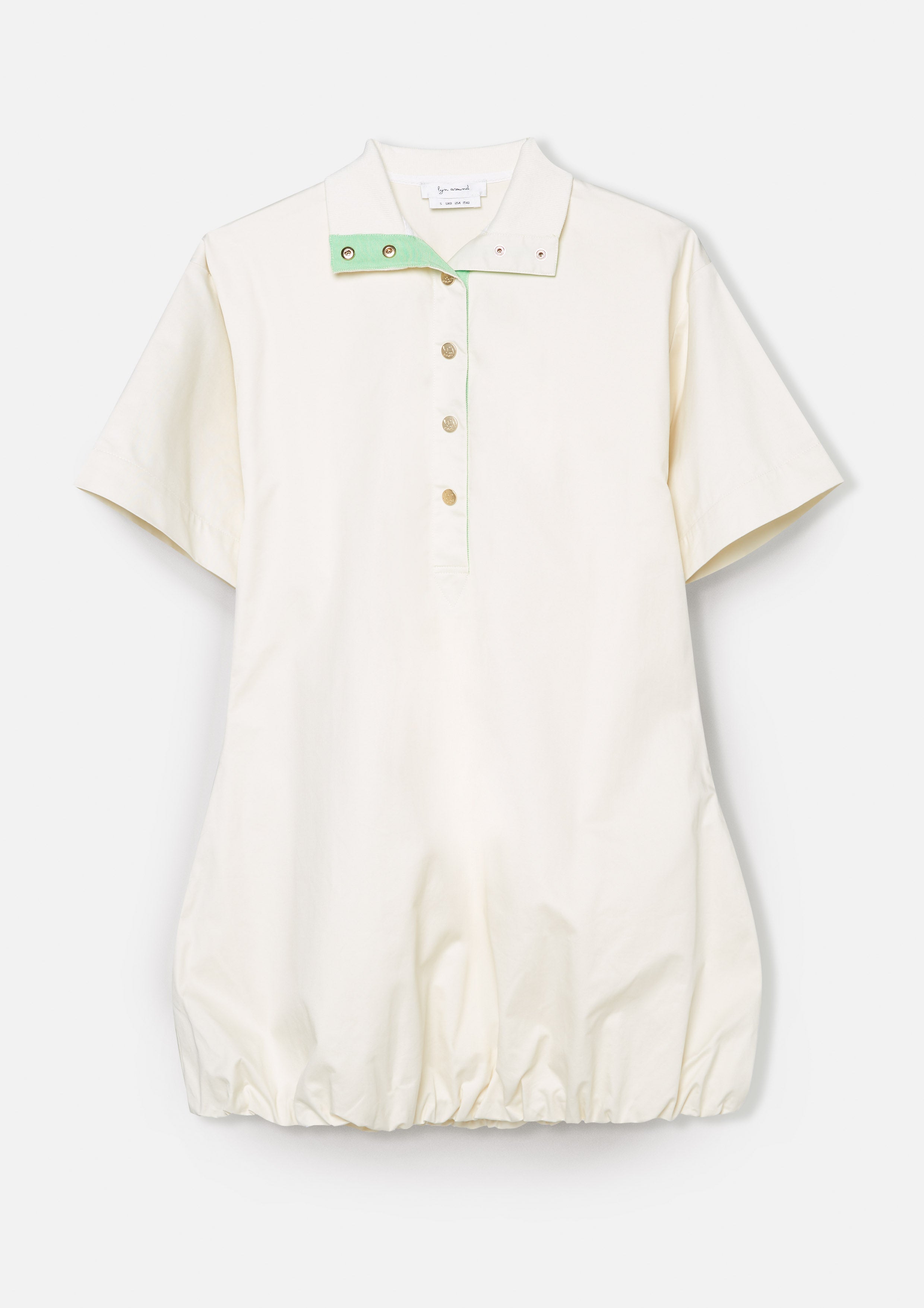 Short Sleeve Puff Skirt Mini Dress Play Spell