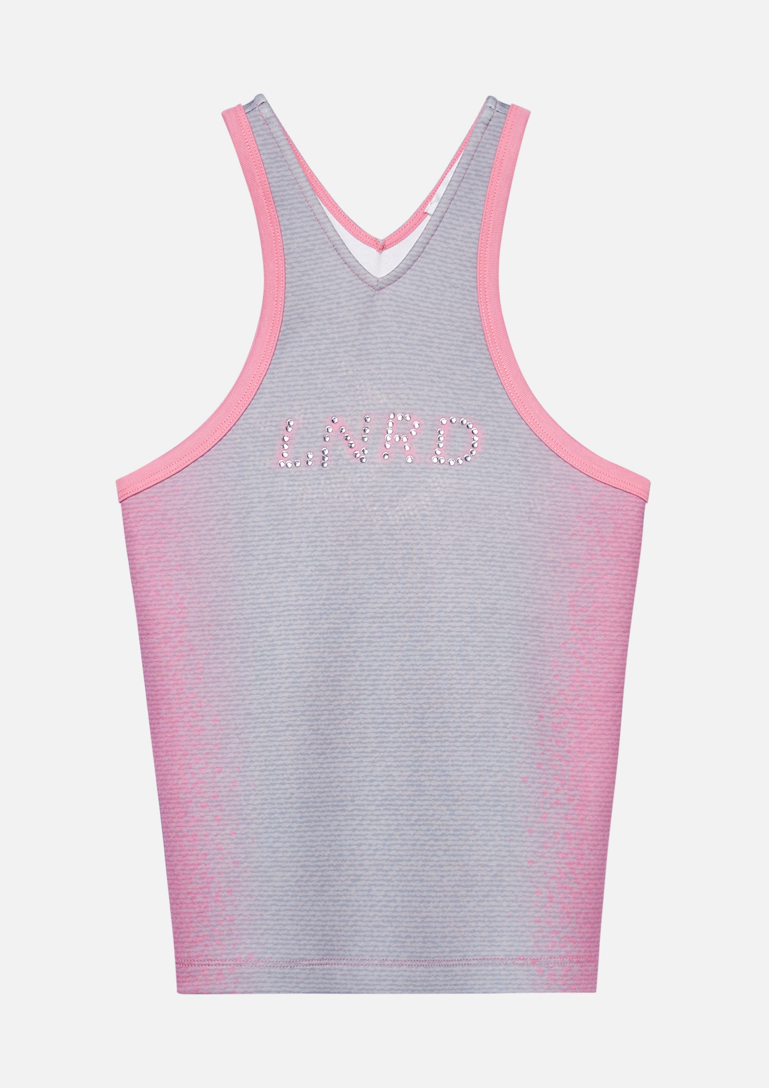 เสื้อกล้ามออมเบรแต่งโลโก้คริสตัล คอลเลกชัน Neon Dreams