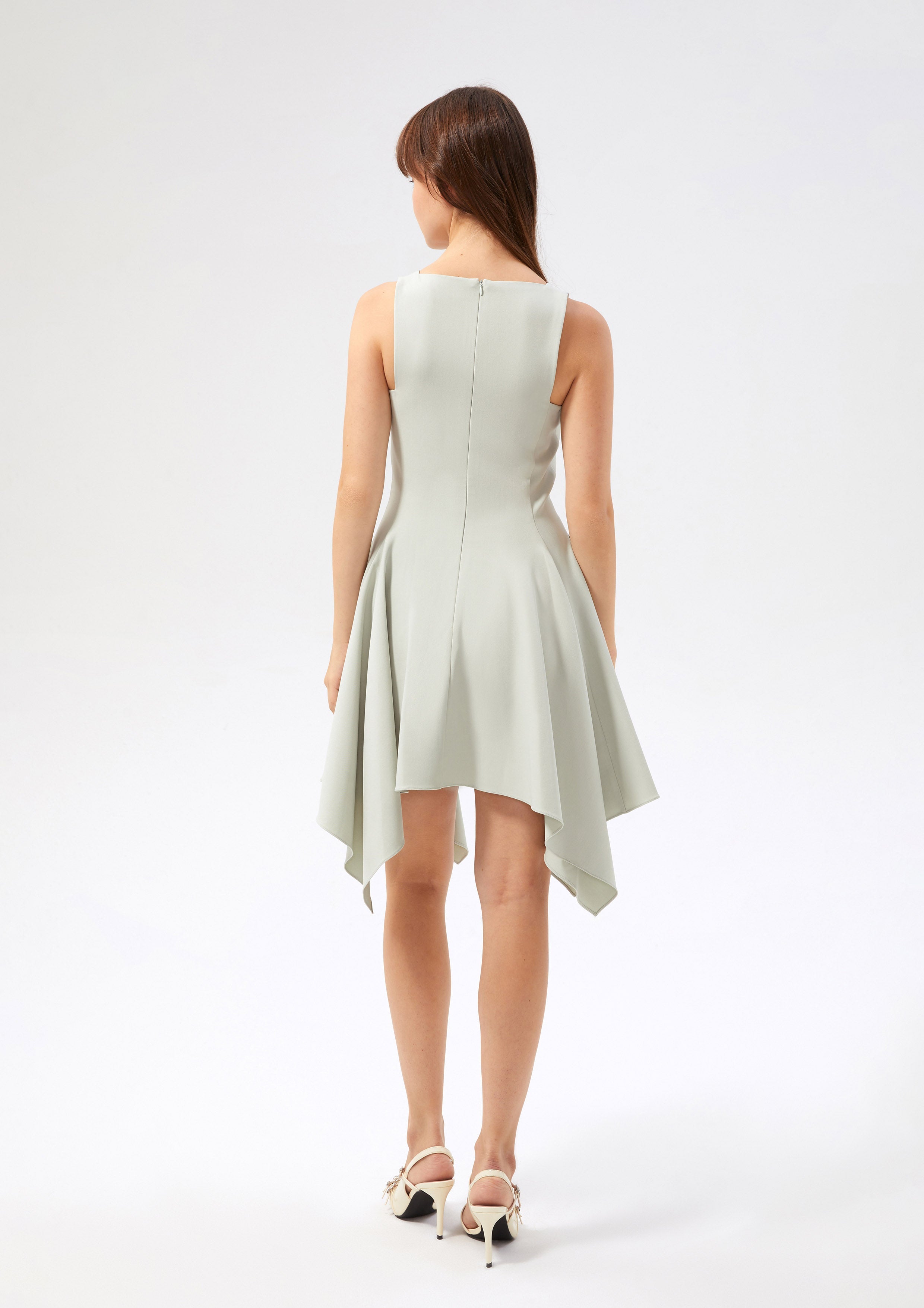 Create Your Signature Look with Handkerchief Skirt Mini Dress Rosewood Fleur 