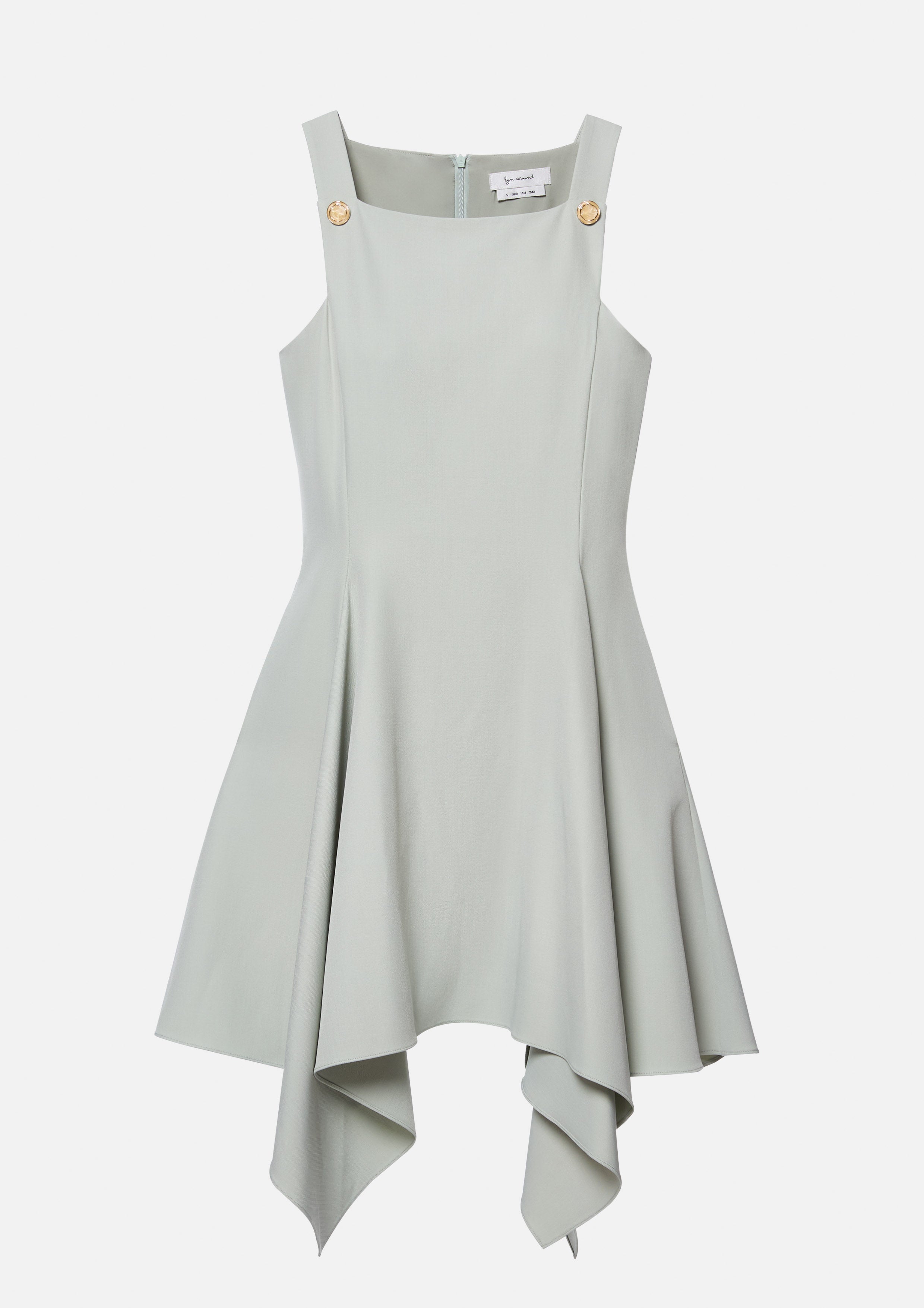 Handkerchief Skirt Mini Dress Rosewood Fleur