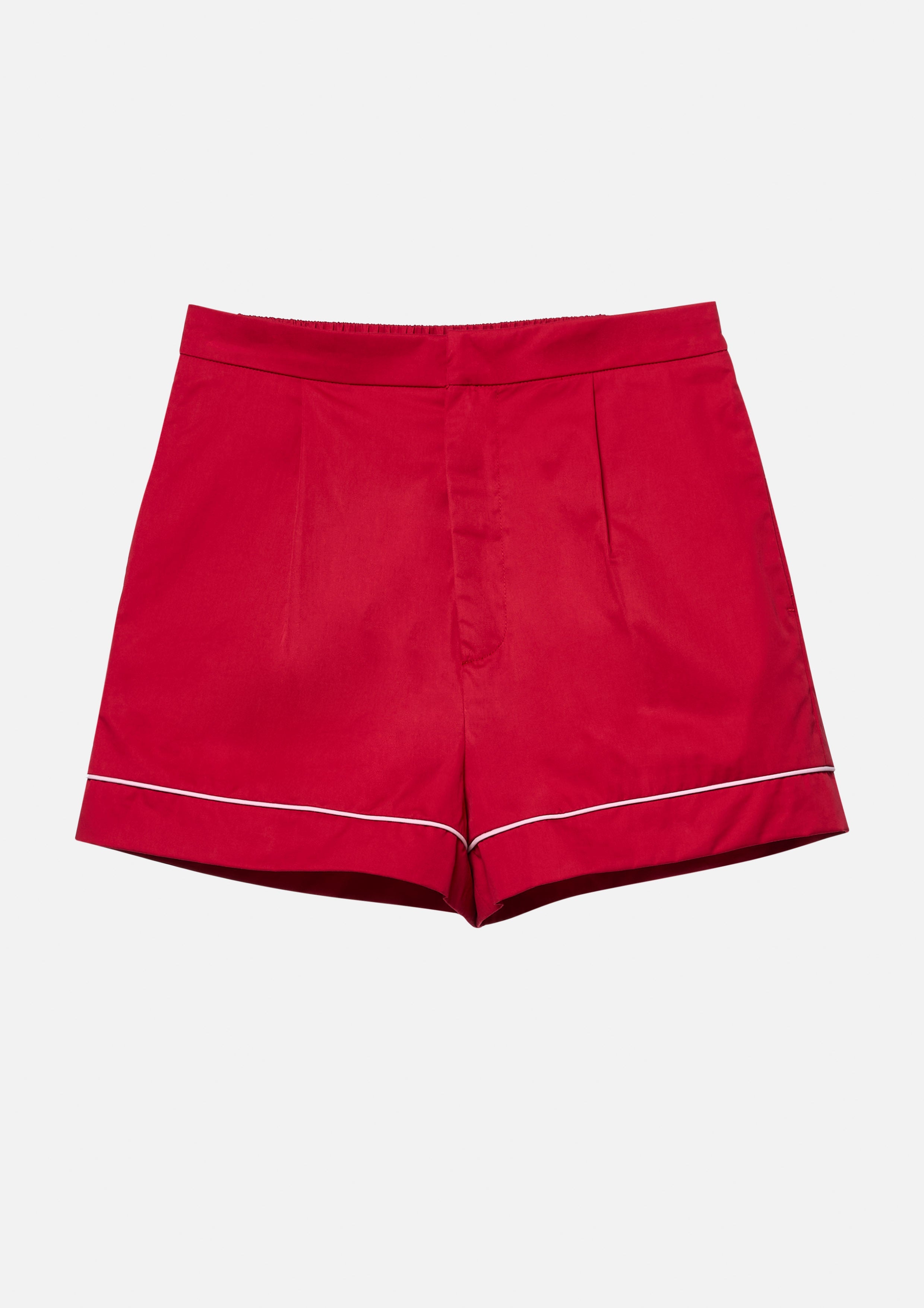 High Waist Shorts Rouge Luck