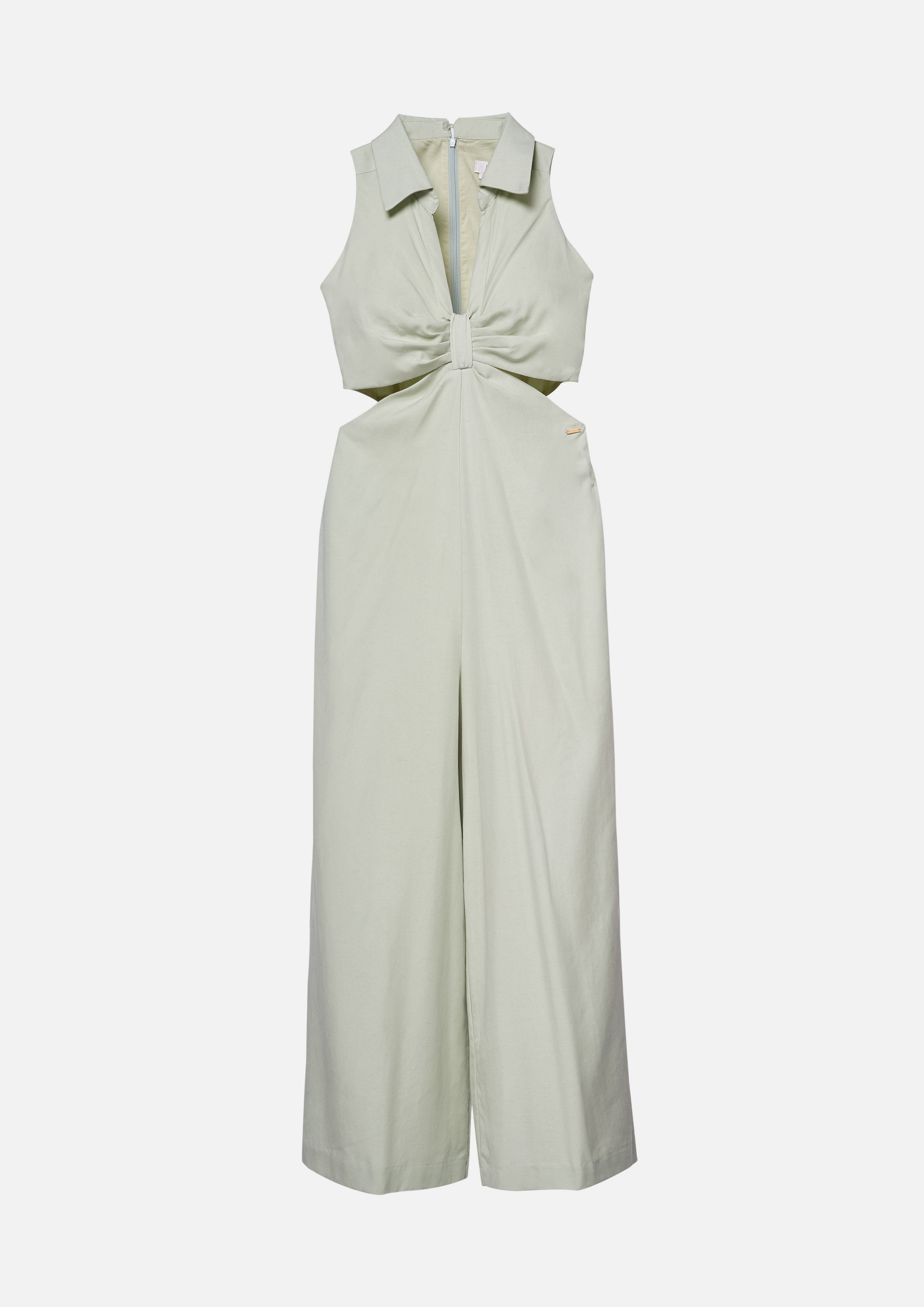 จัมพ์สูทคัตเอาท์ช่วงเอว คอลเลกชัน Rosewood Fleur