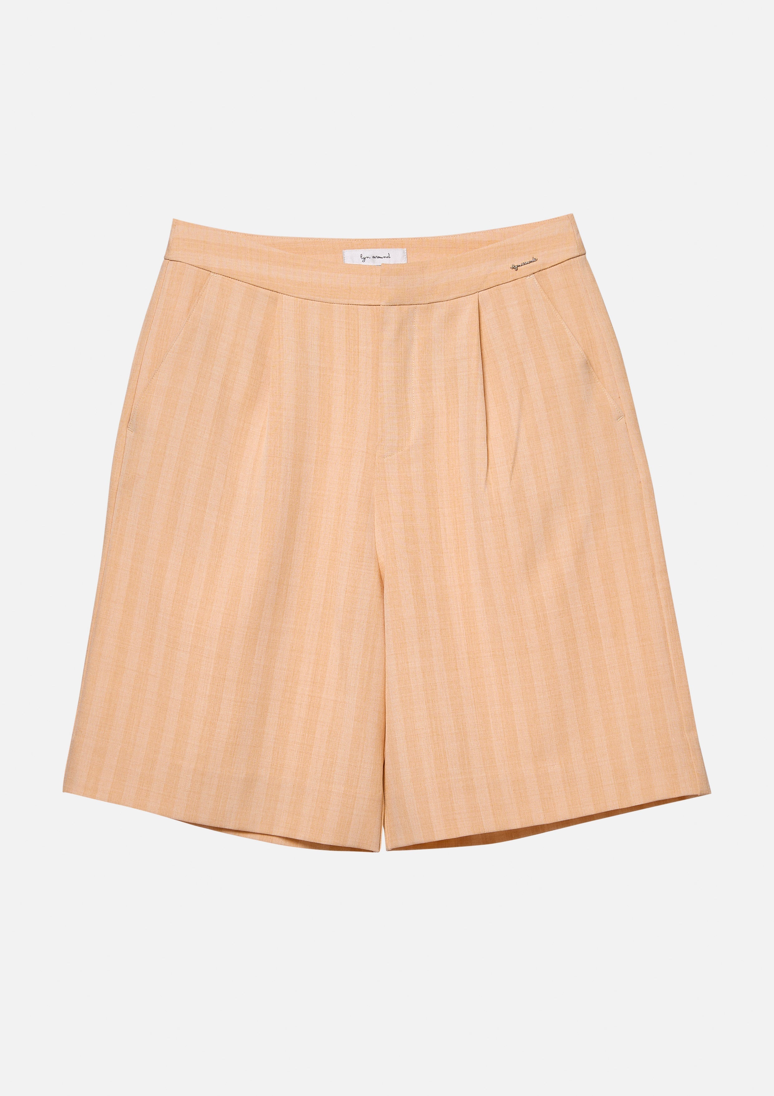 กางเกงขาสั้นลายทาง คอลเลกชัน Rosewood Fleur