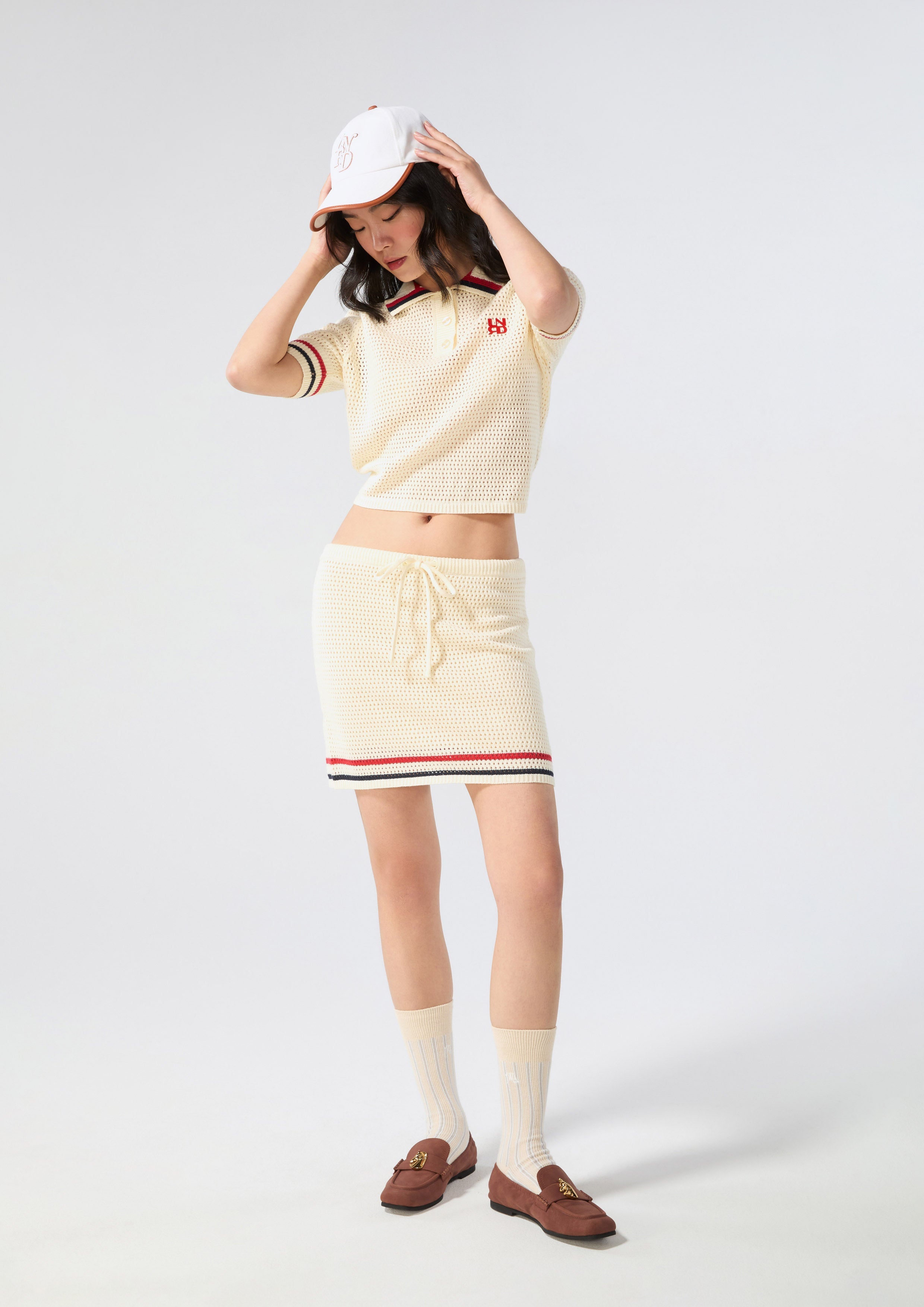 กระโปรงโครเชต์สั้น คอลเลกชัน Miracle Voyard