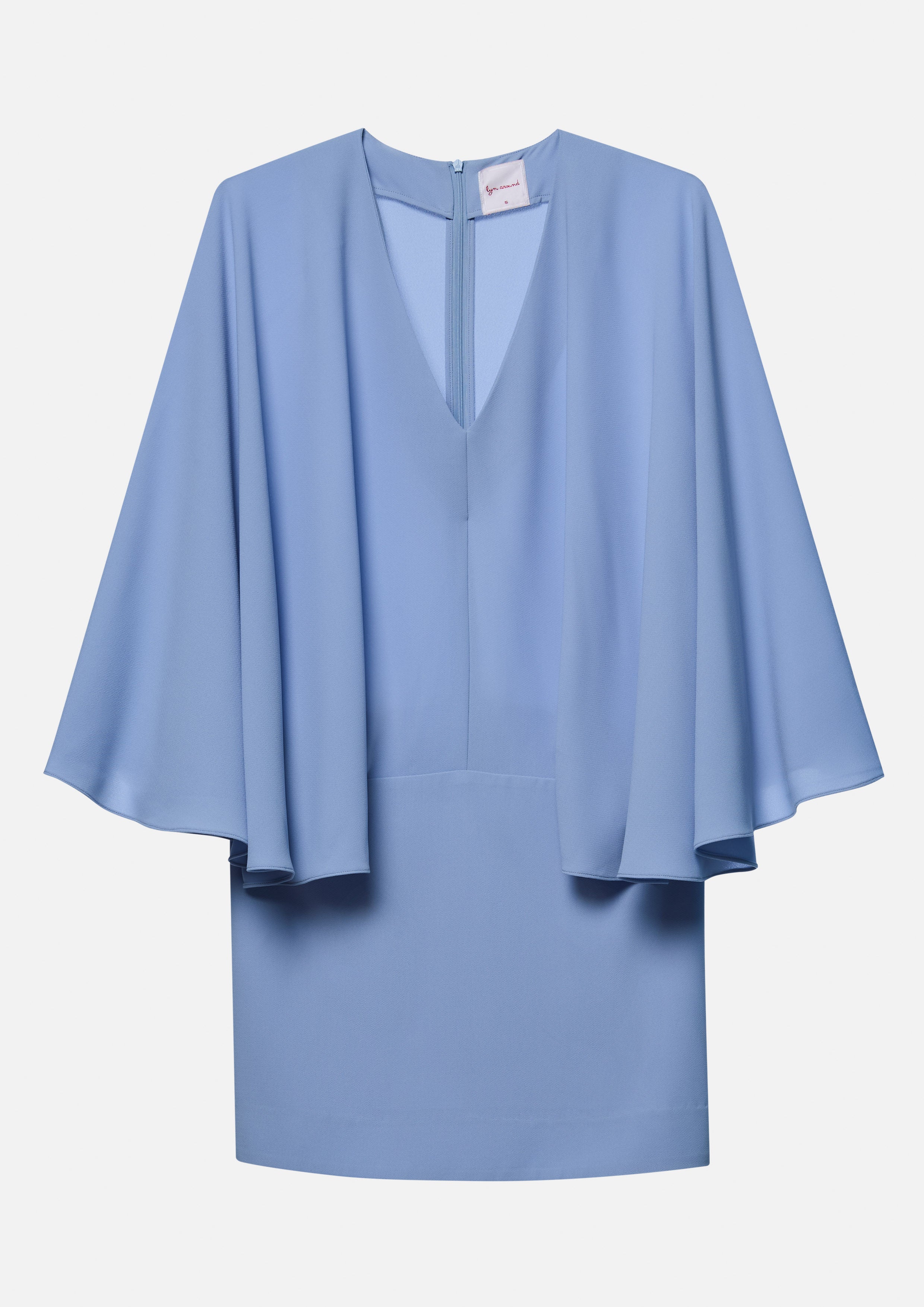 เดรสสั้นแขนเสื้อค้างคาว คอลเลกชัน Texture Club