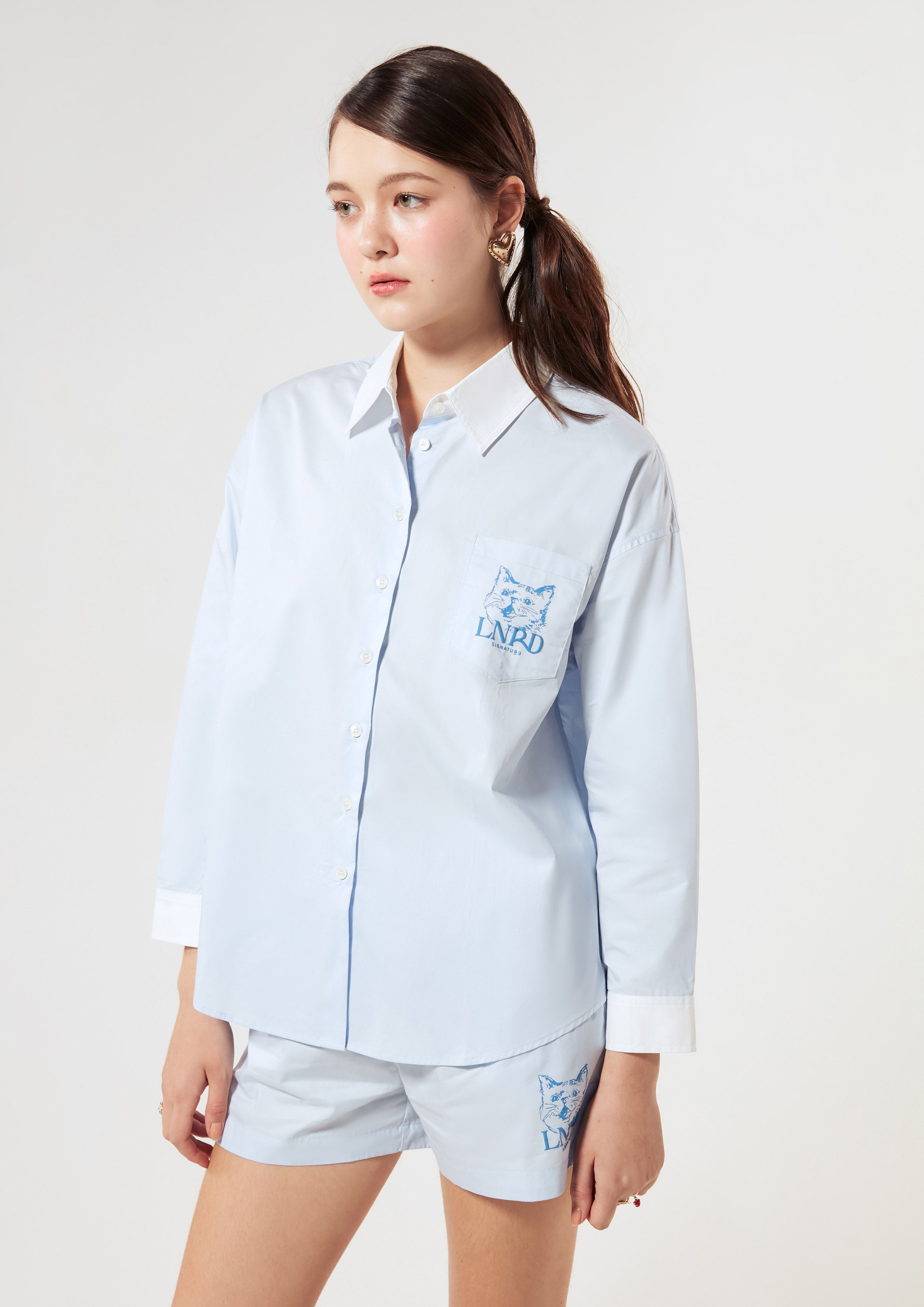 Pocket Long Sleeve Shirt Signature