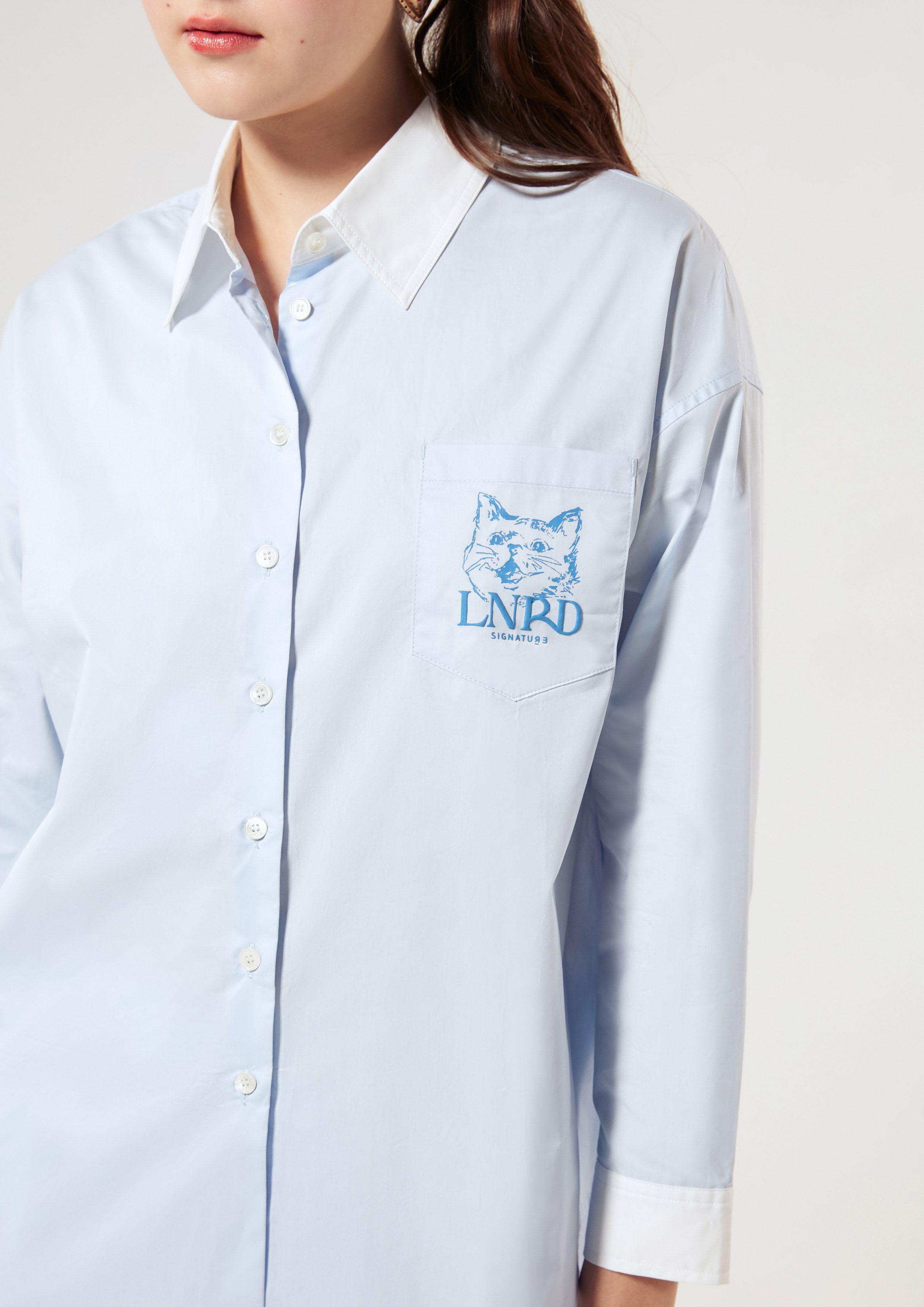 Pocket Long Sleeve Shirt Signature