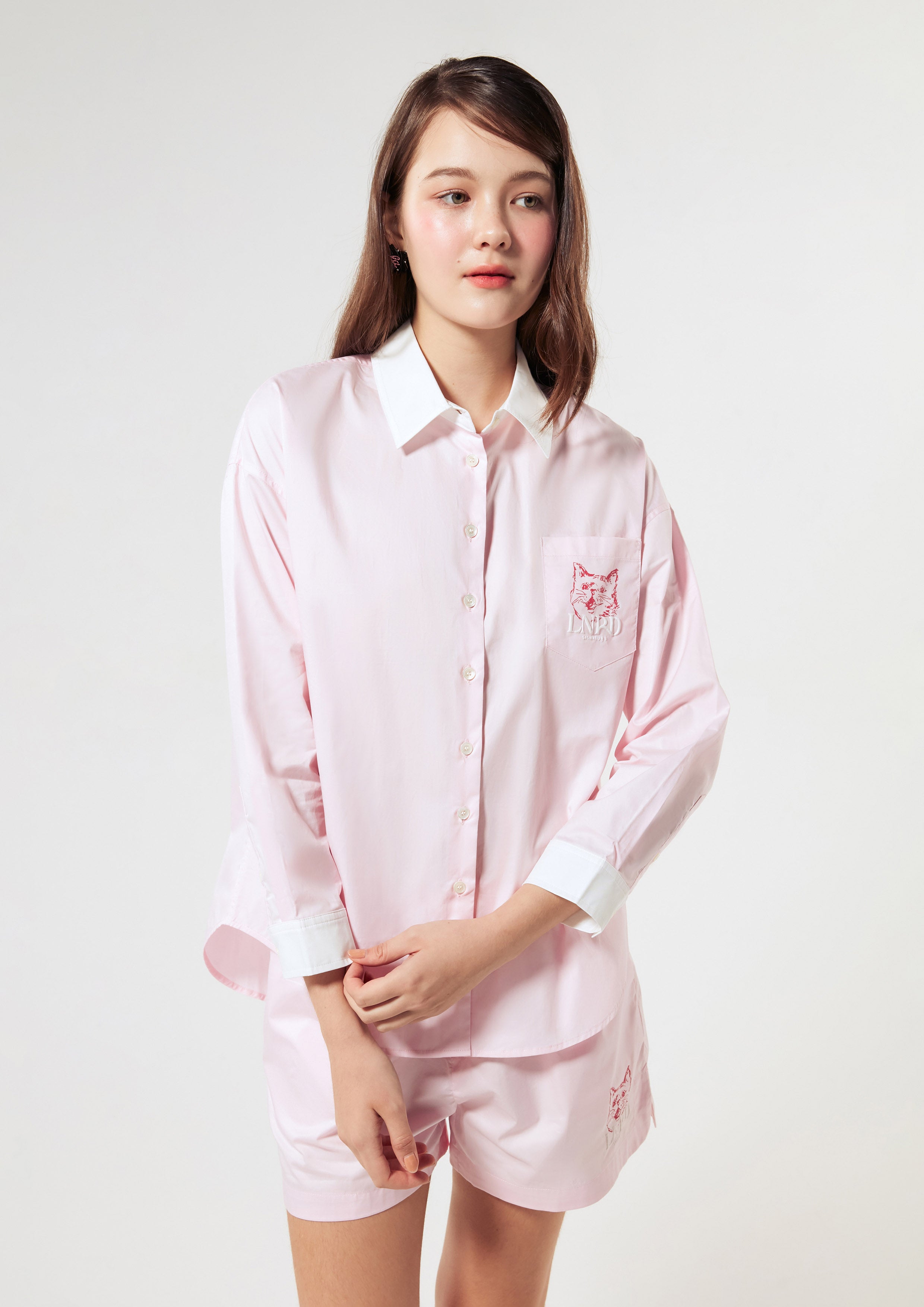 Pocket Long Sleeve Shirt Signature