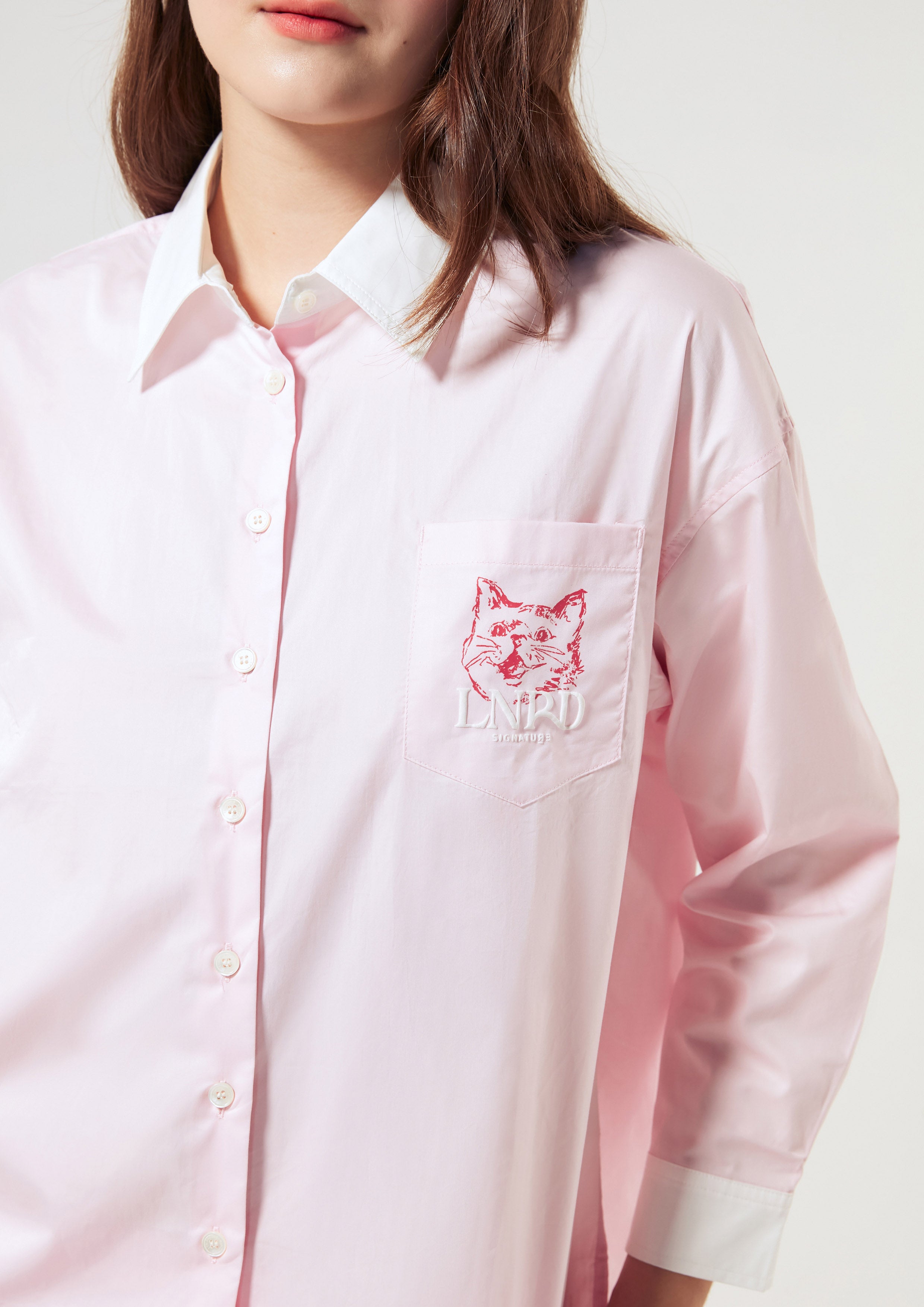 Pocket Long Sleeve Shirt Signature