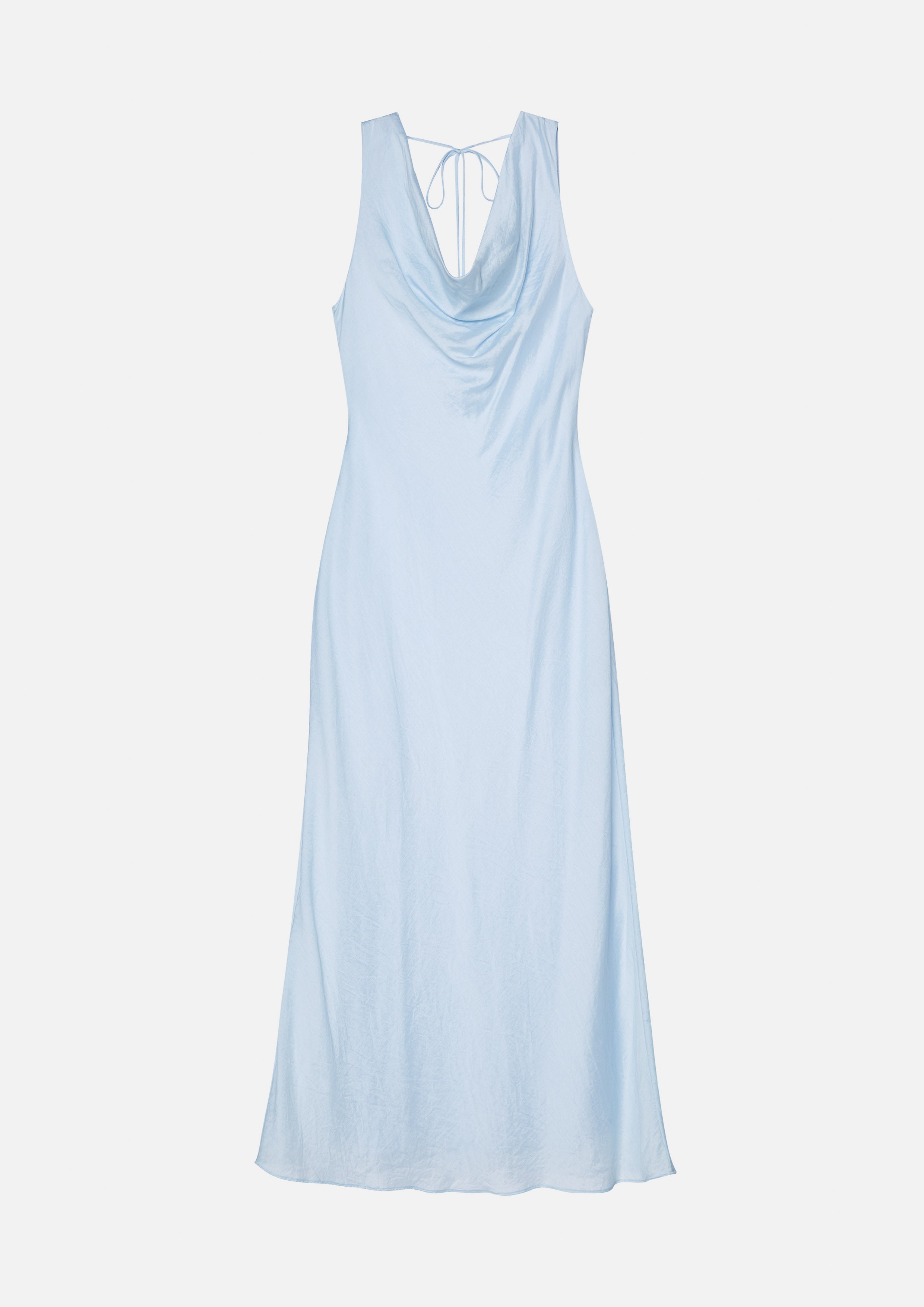 เดรสยาวคอเสื้อถ่วง คอลเลกชัน Rosewood Fleur