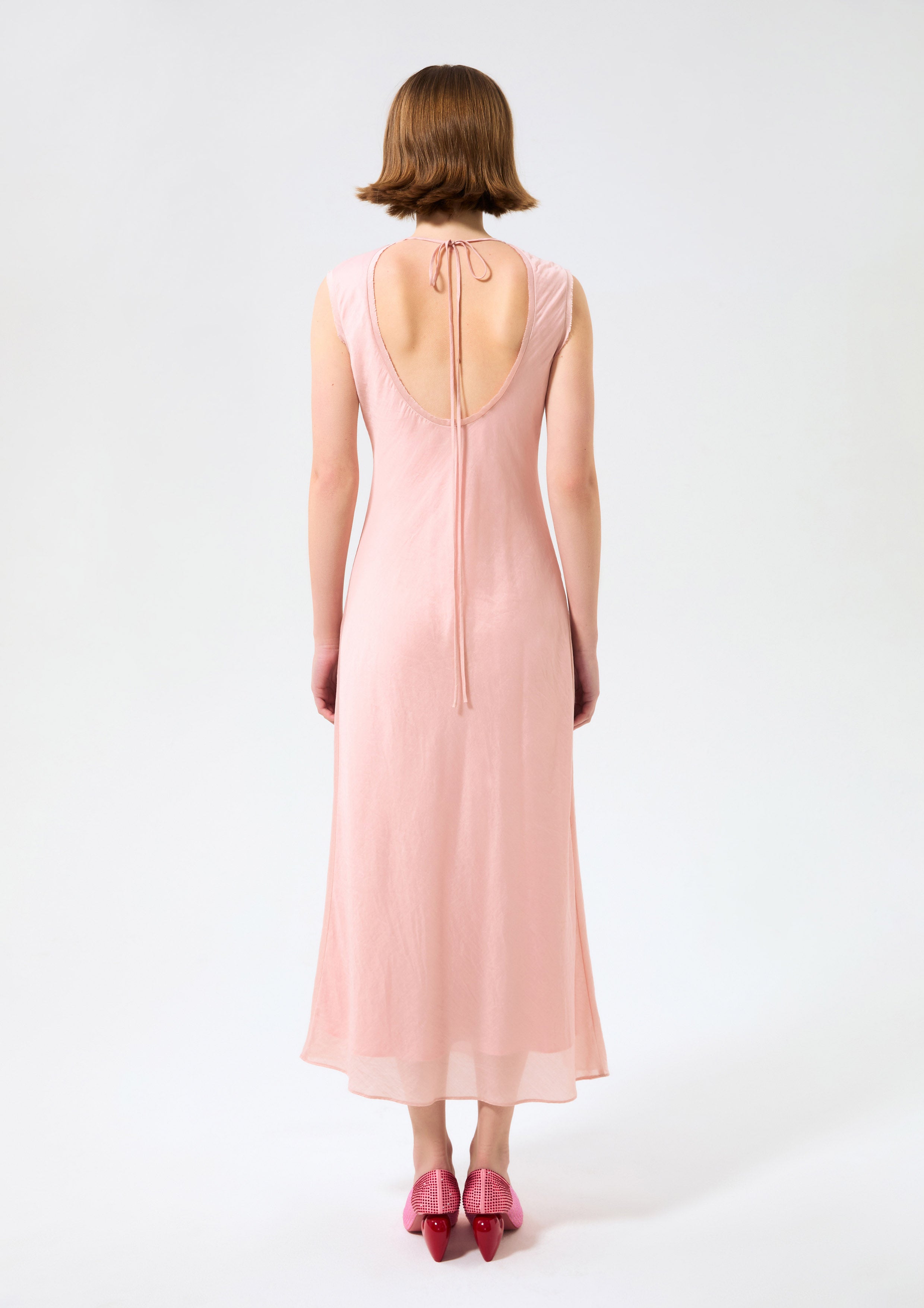 Create Your Signature Look with Satin Midi Dress Rodeo Rose | Lyn around  Online Store