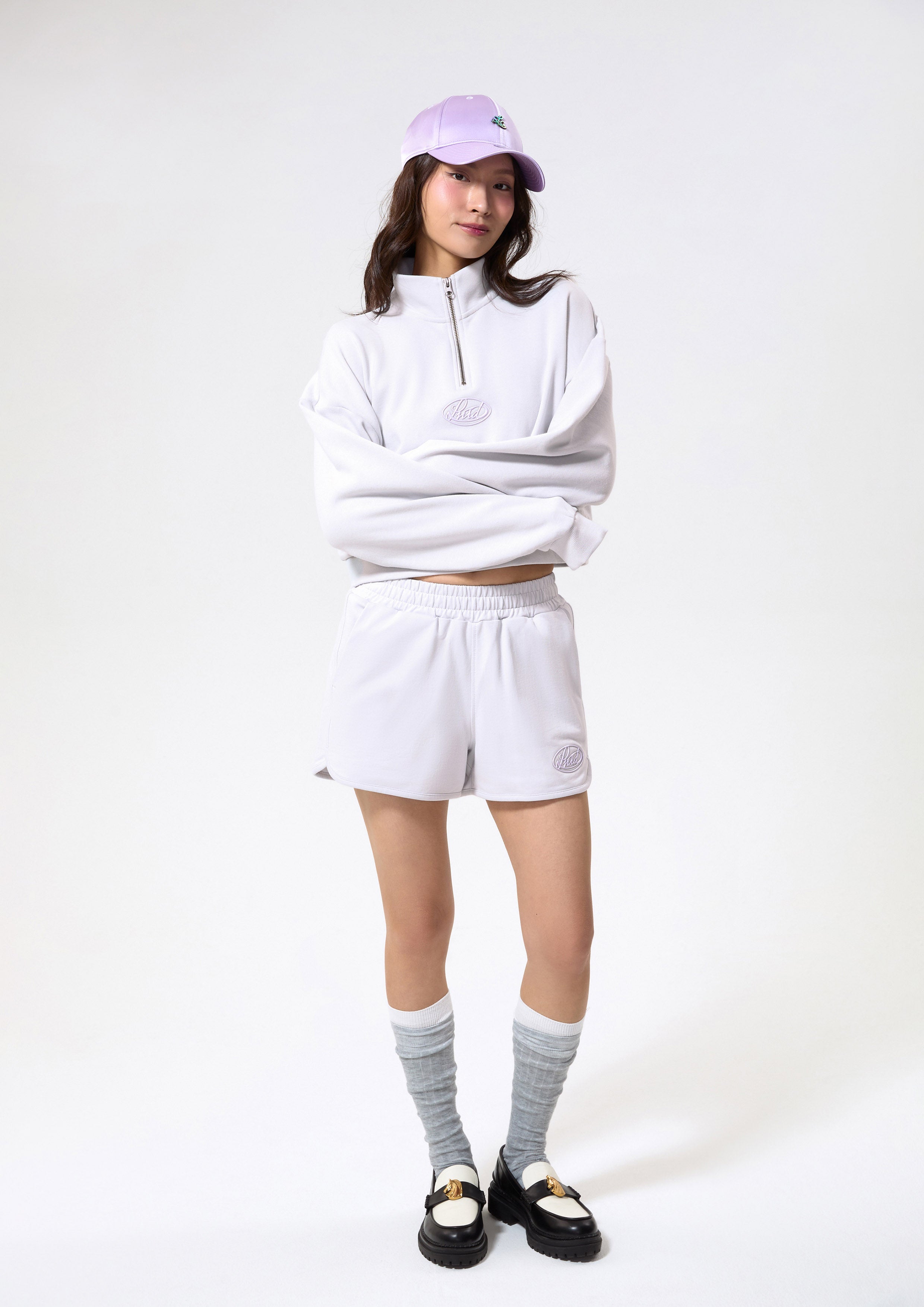 เสื้อพูลโอเวอร์แขนยาวปักโลโก้ คอลเลกชัน LA x New Era