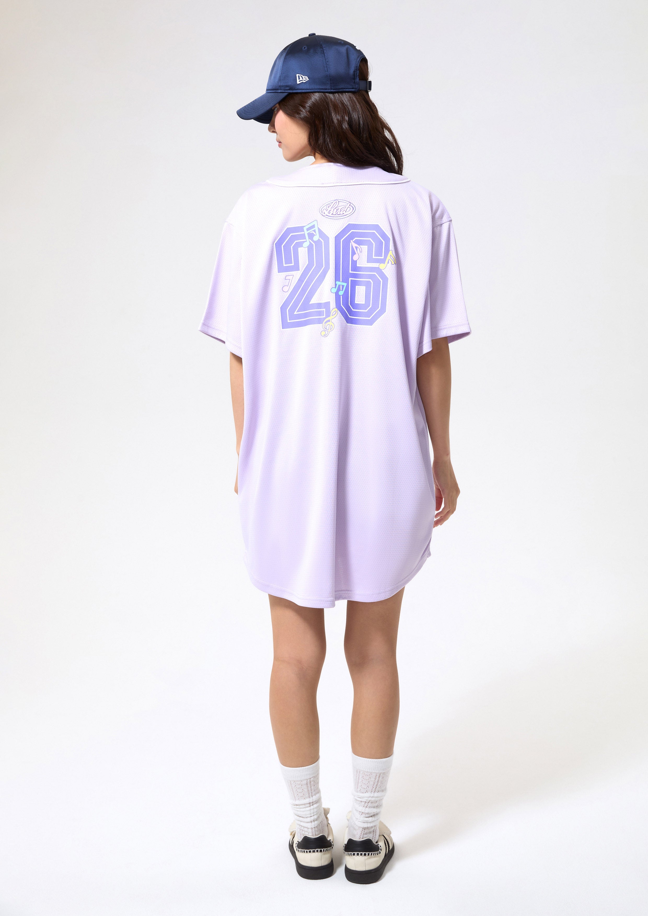 เสื้อเบสบอลปักโลโก้ คอลเลกชัน LA x New Era