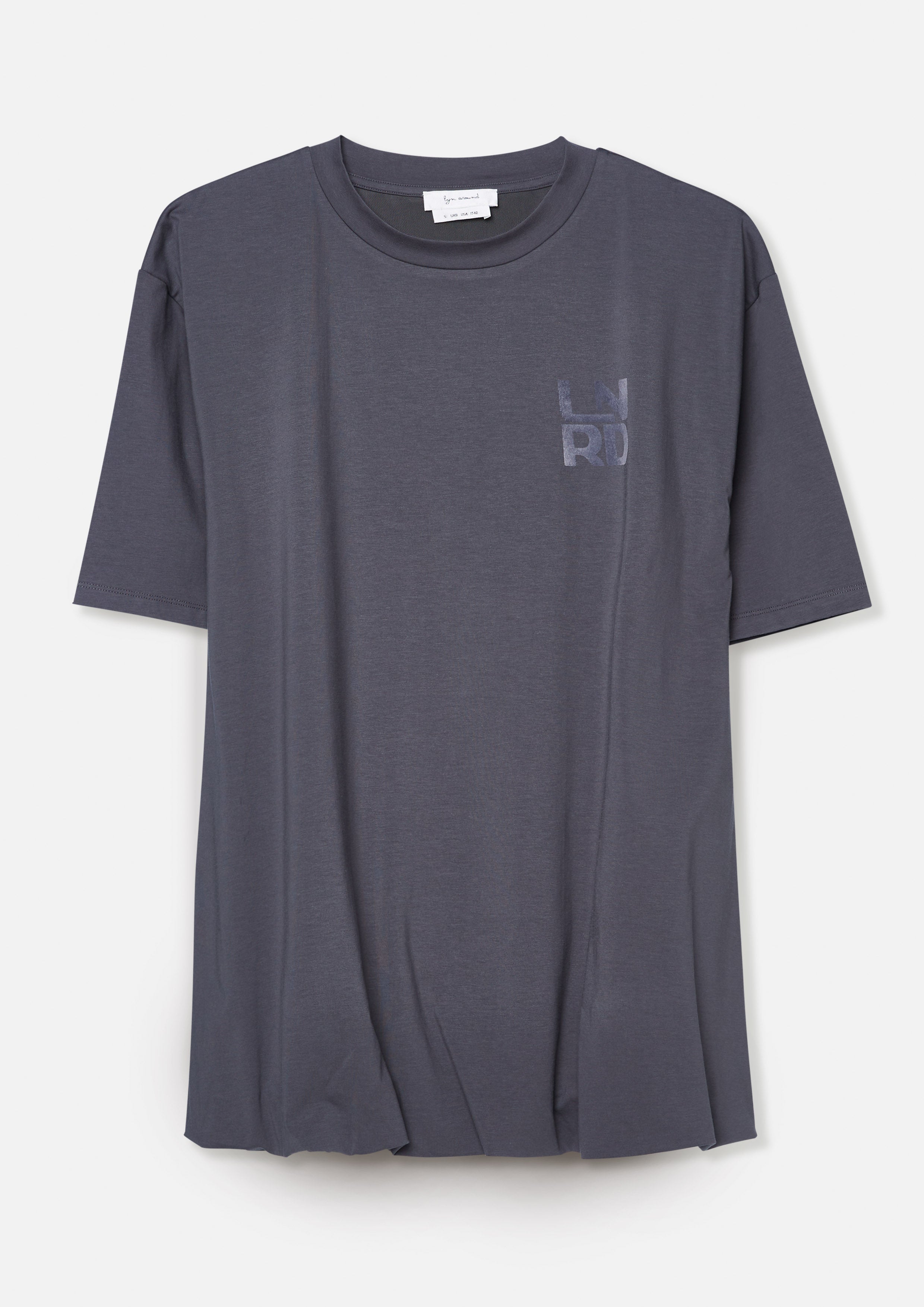 Relaxed Fit Puff Hem T-Shirt Play Spell