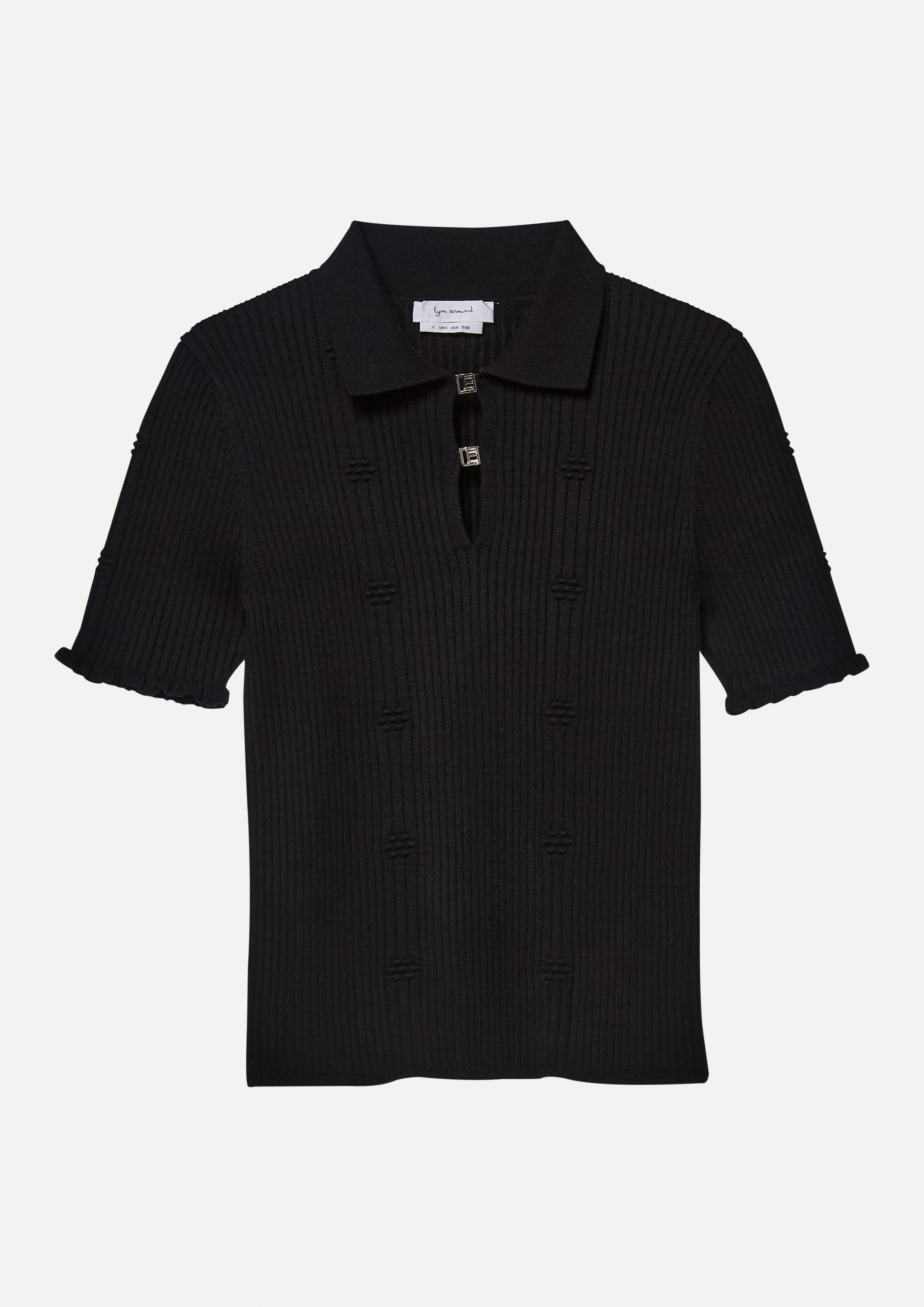 เสื้อแขนสั้นผ้าริบ คอลเลกชัน Like a Virgin