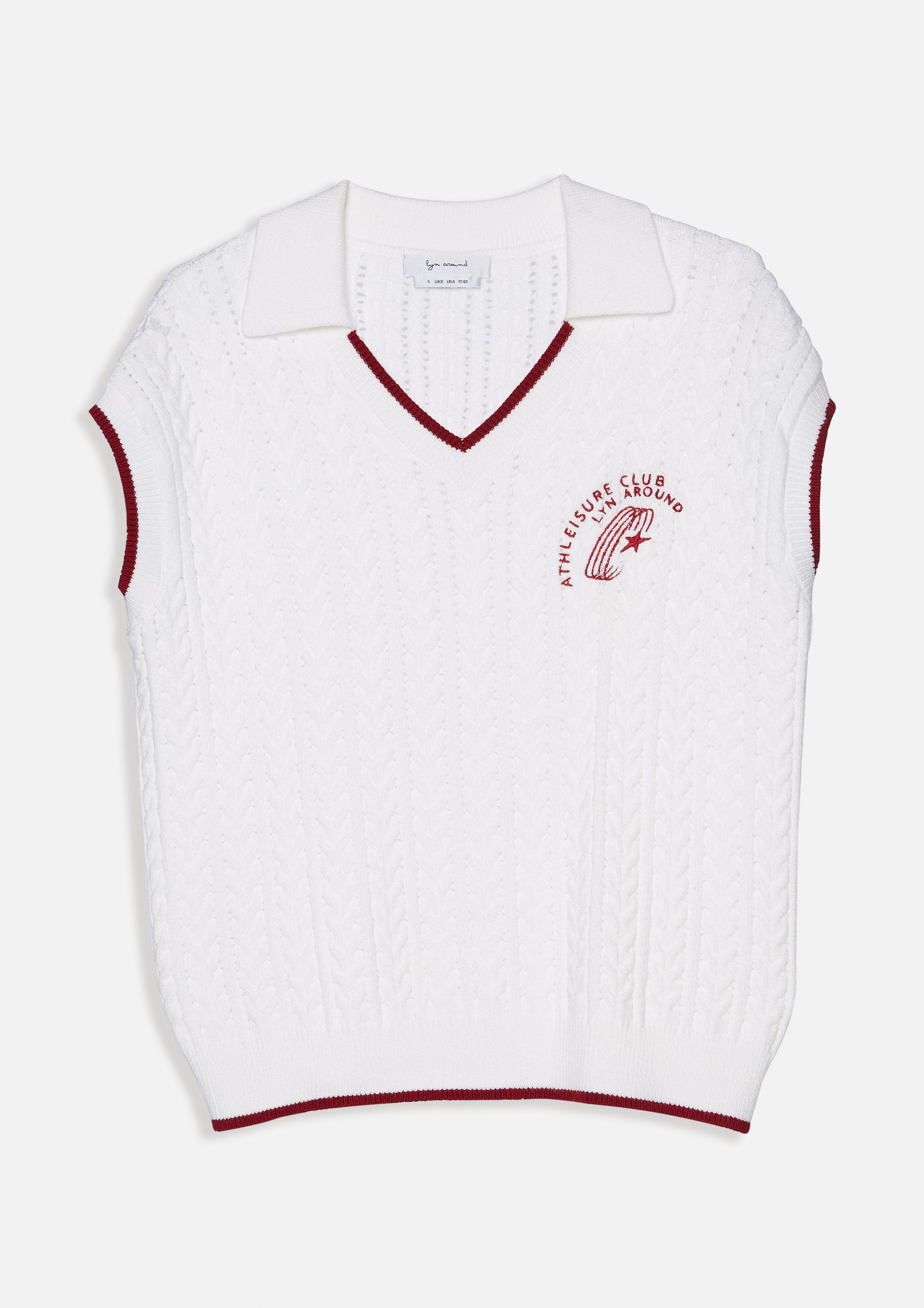 เสื้อถักเคเบิ้ลนิตปักโลโก้ คอลเลกชัน Like a Virgin