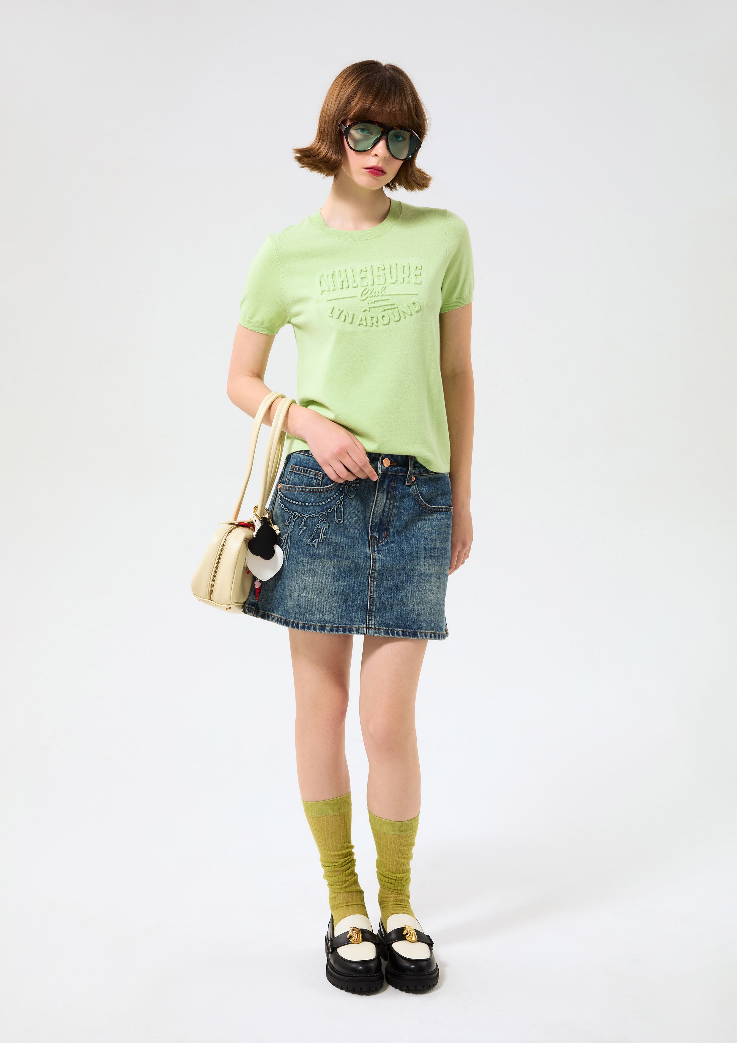 เสื้อยืดแขนสั้นปั๊มลาย คอลเลกชัน Like a Virgin