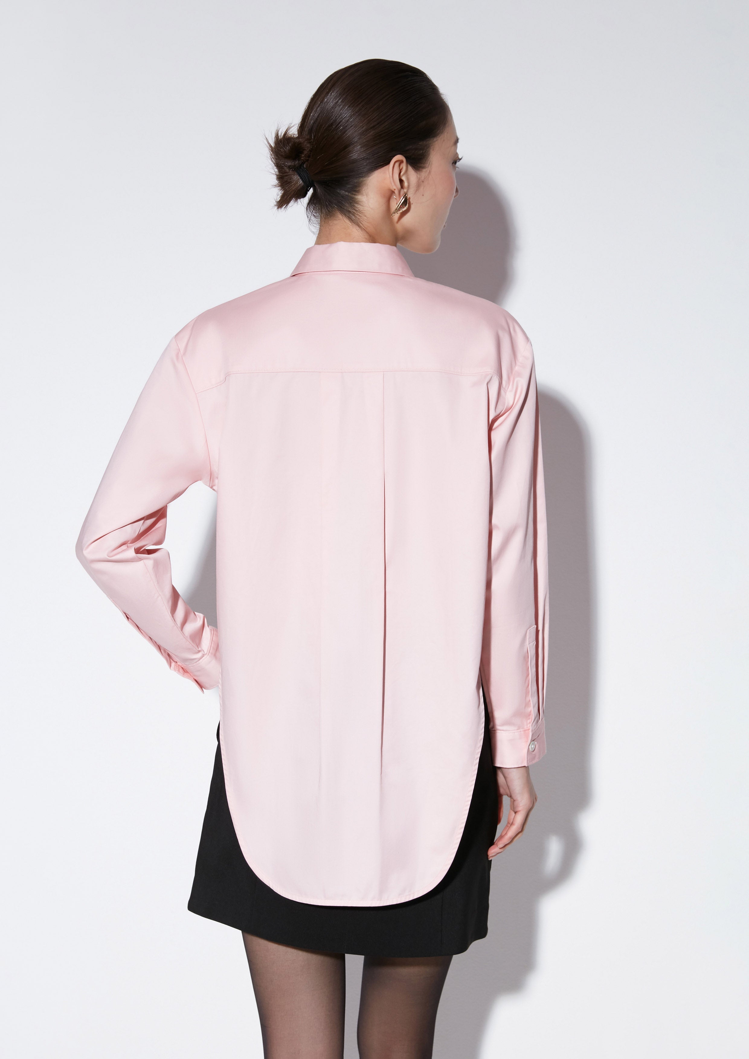 Crystal Embellished Long Sleeve Shirt The Icon Queen