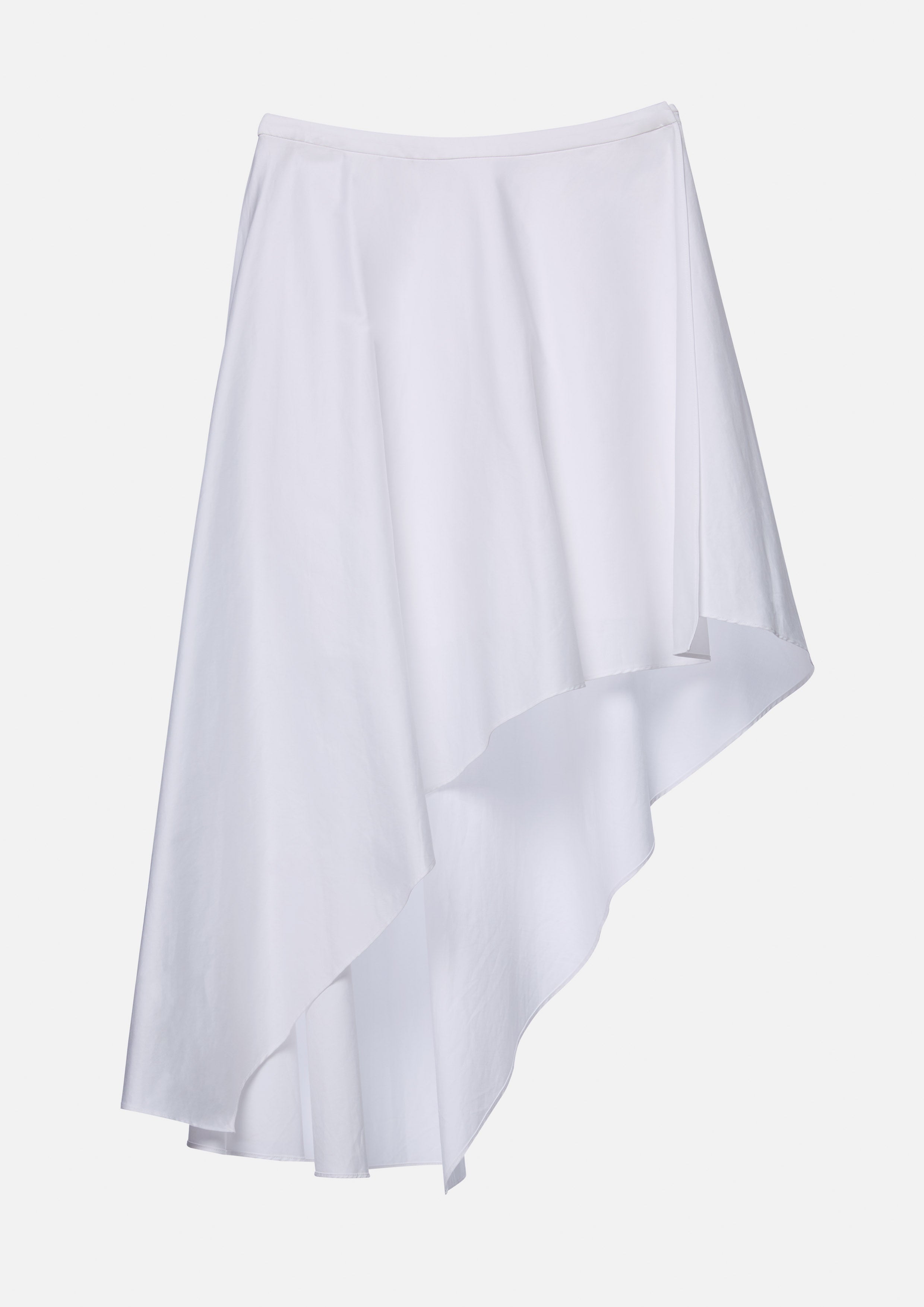 Assymmetric Satin Skirt The Icon Queen