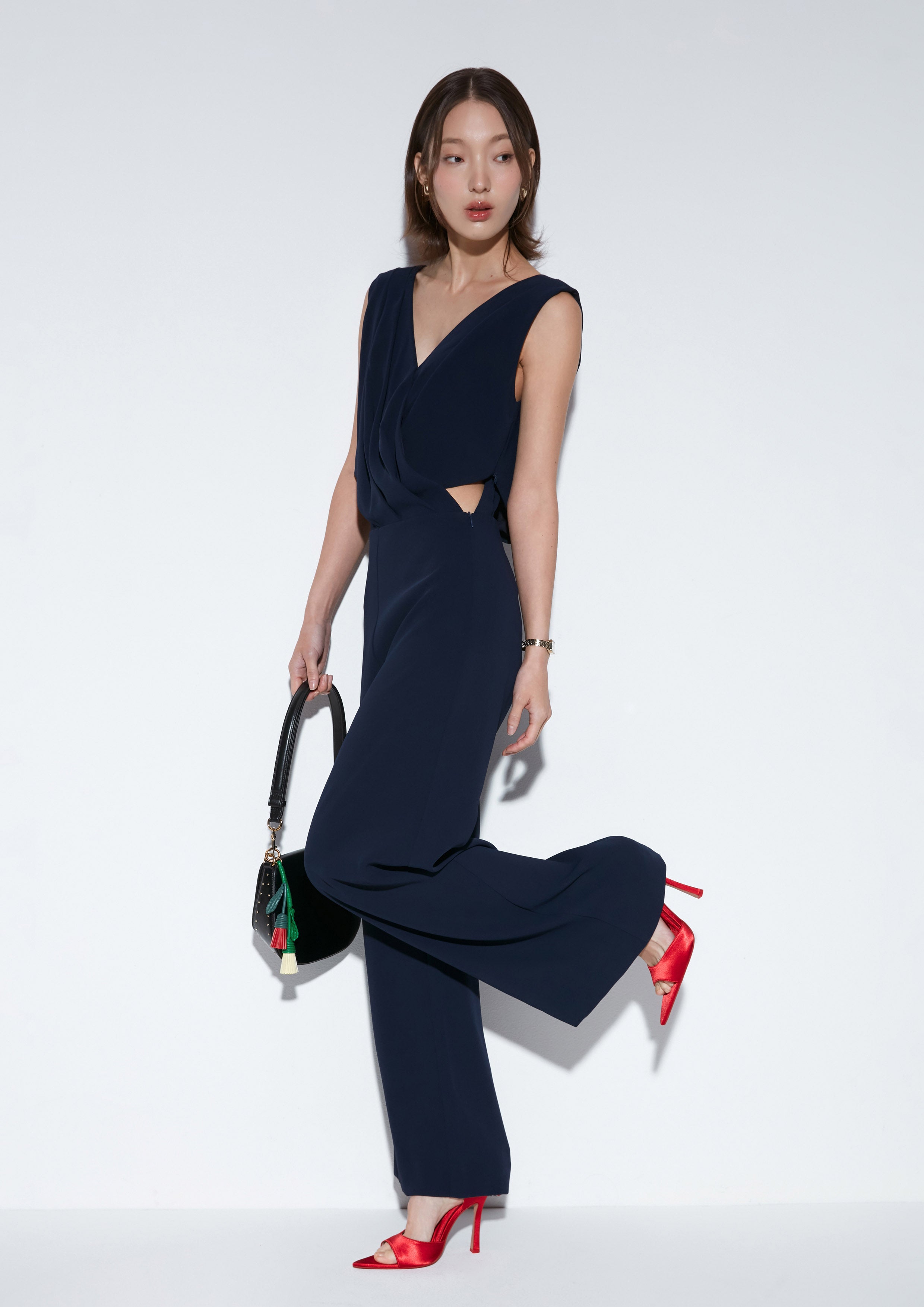 Sleeveless Jumpsuit Texture Club