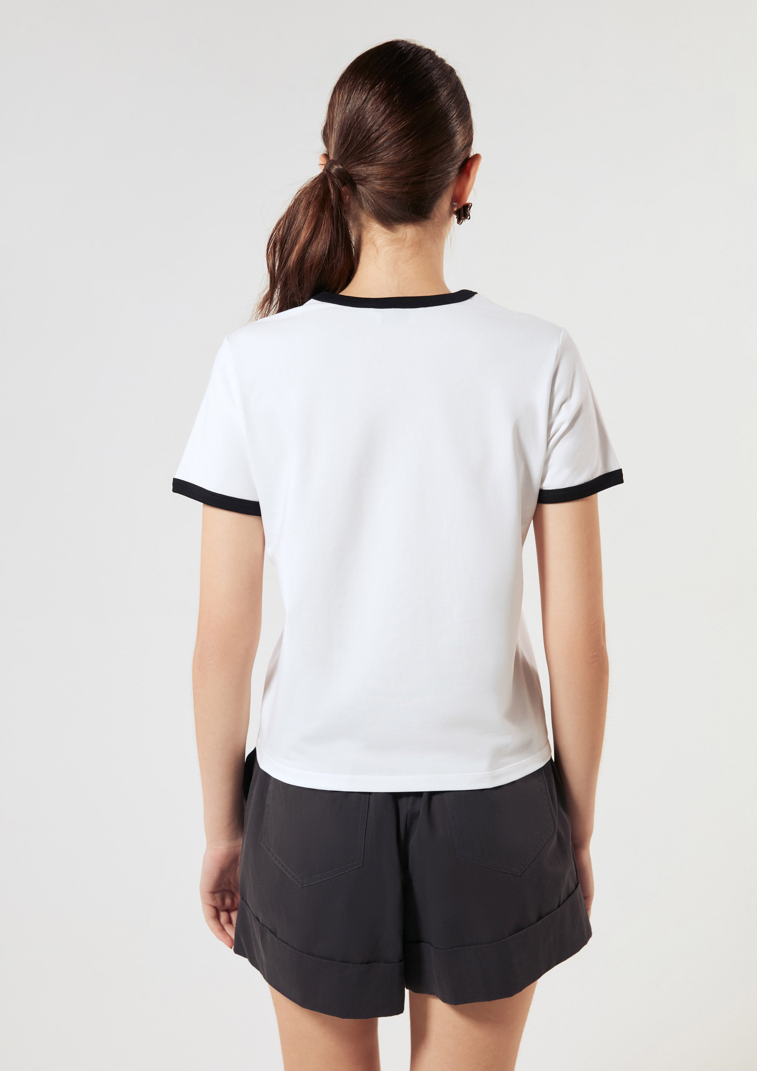 Contrast Logo T-Shirt Signature