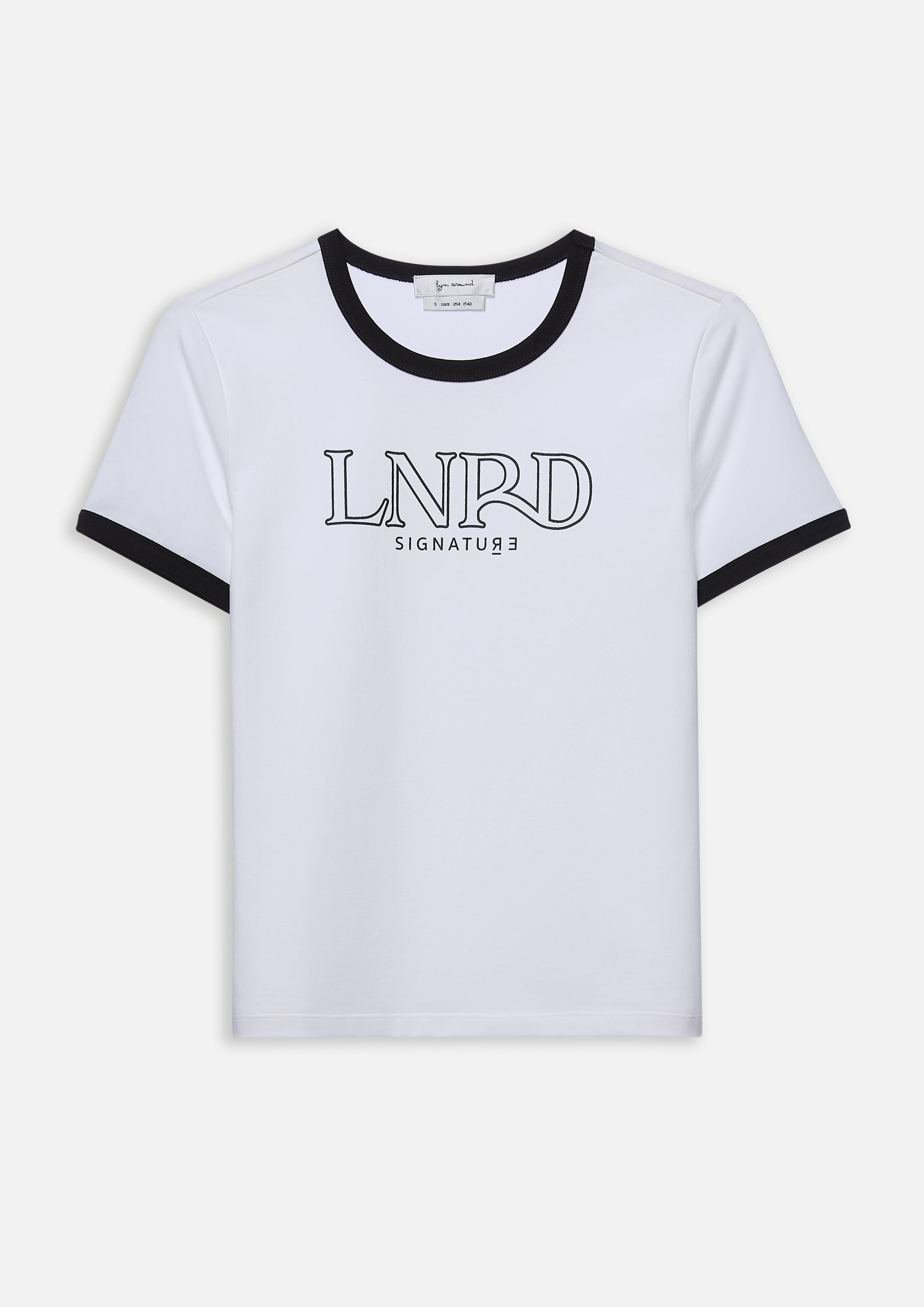 Contrast Logo T-Shirt Signature