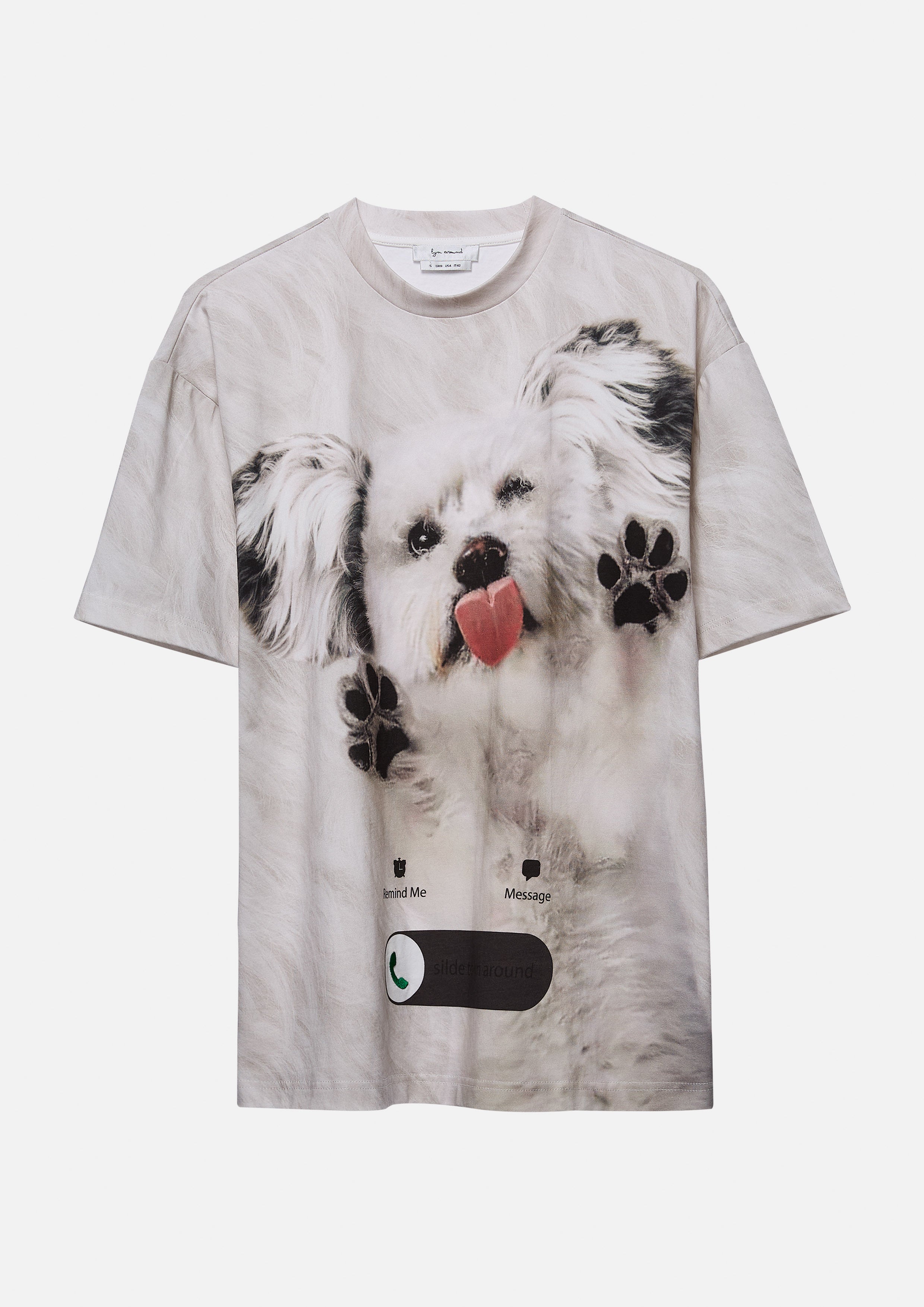 เสื้อยืดแขนสั้นพิมพ์ลาย คอลเลกชัน Neon Dreams