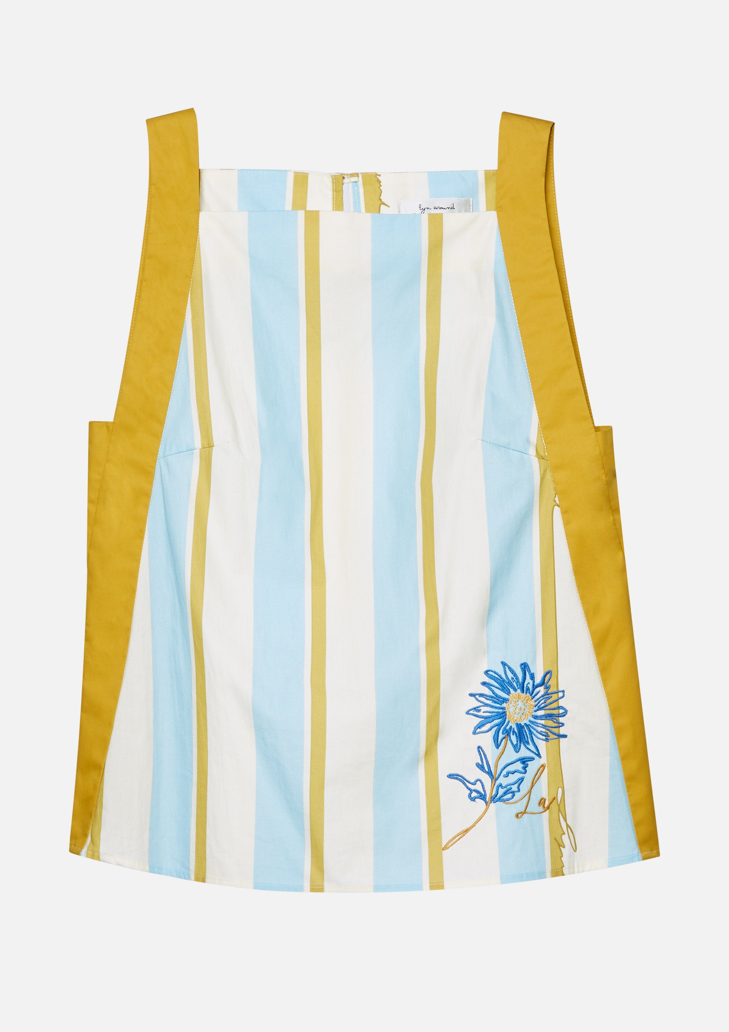 เสื้อลายทางปักลายดอกไม้ คอลเลกชัน Blossom Elegance