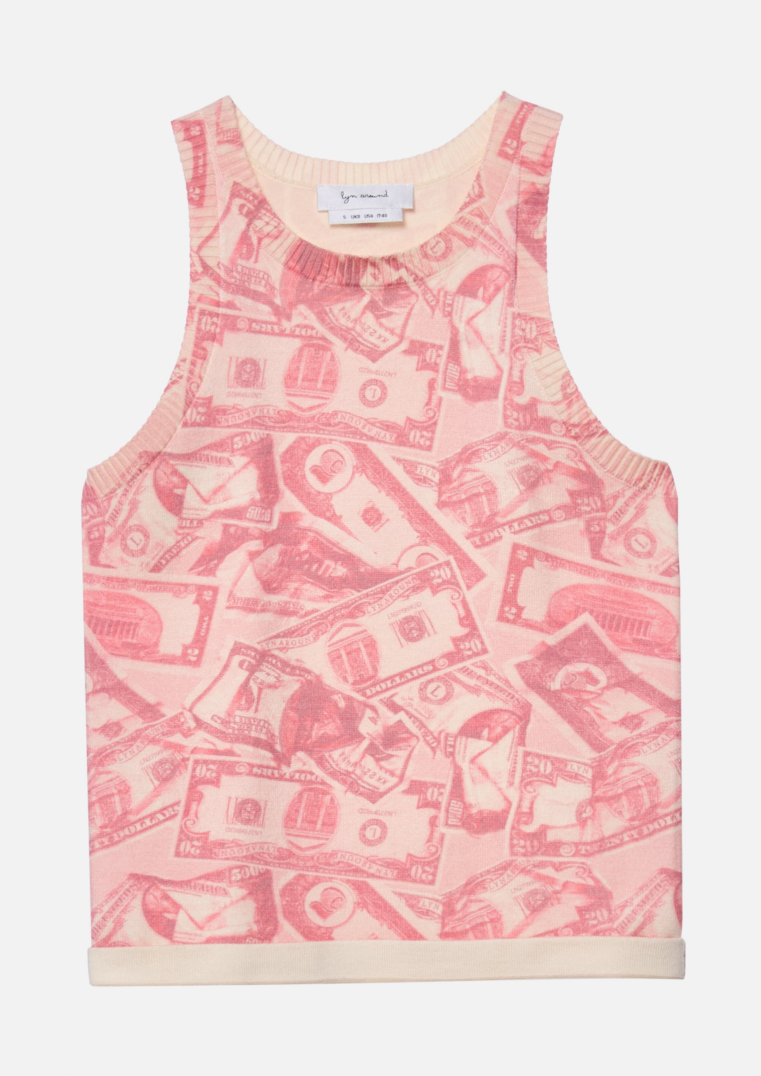 เสื้อกล้ามผ้านิตพิมพ์ลายกราฟฟิค คอลเลกชัน Like a Virgin