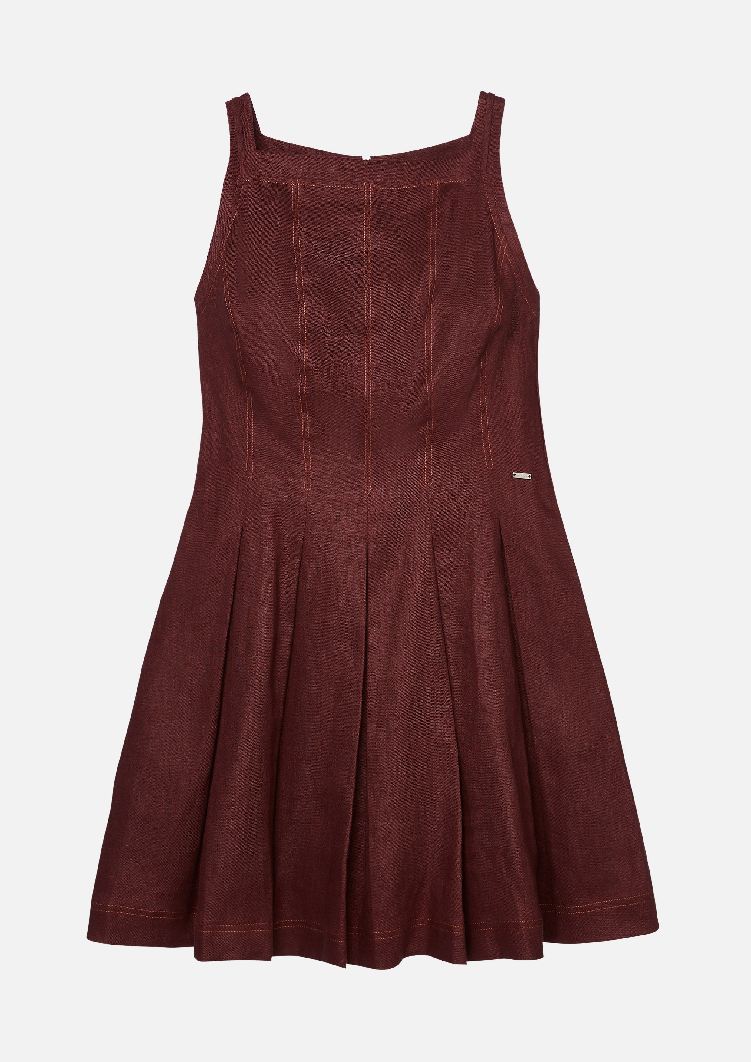 เดรสสั้นกระโปรงระบาย คอลเลกชัน Blossom Elegance