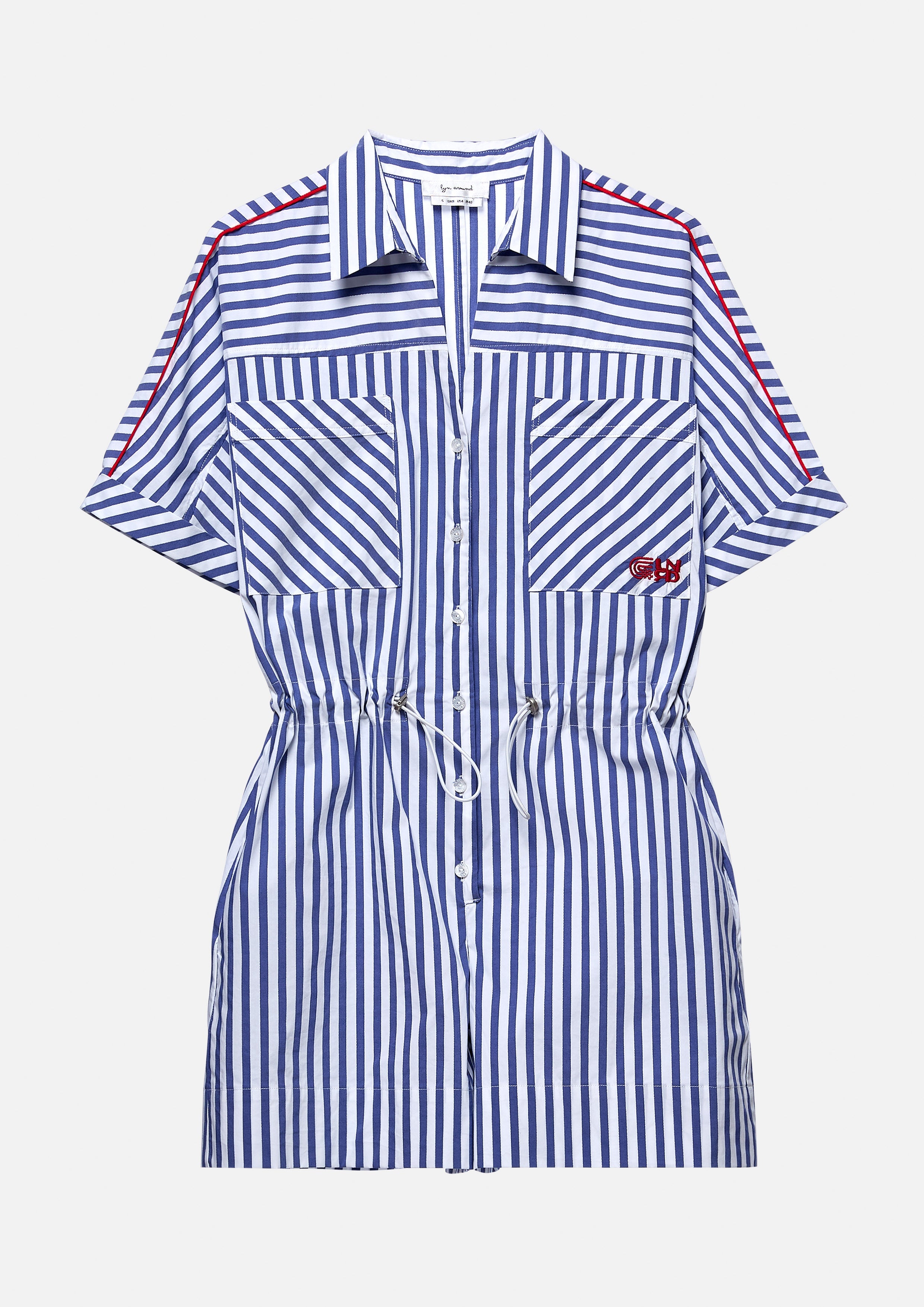 รอมเปอร์ลายทางปักโลโก้ คอลเลกชัน Speed Voyard