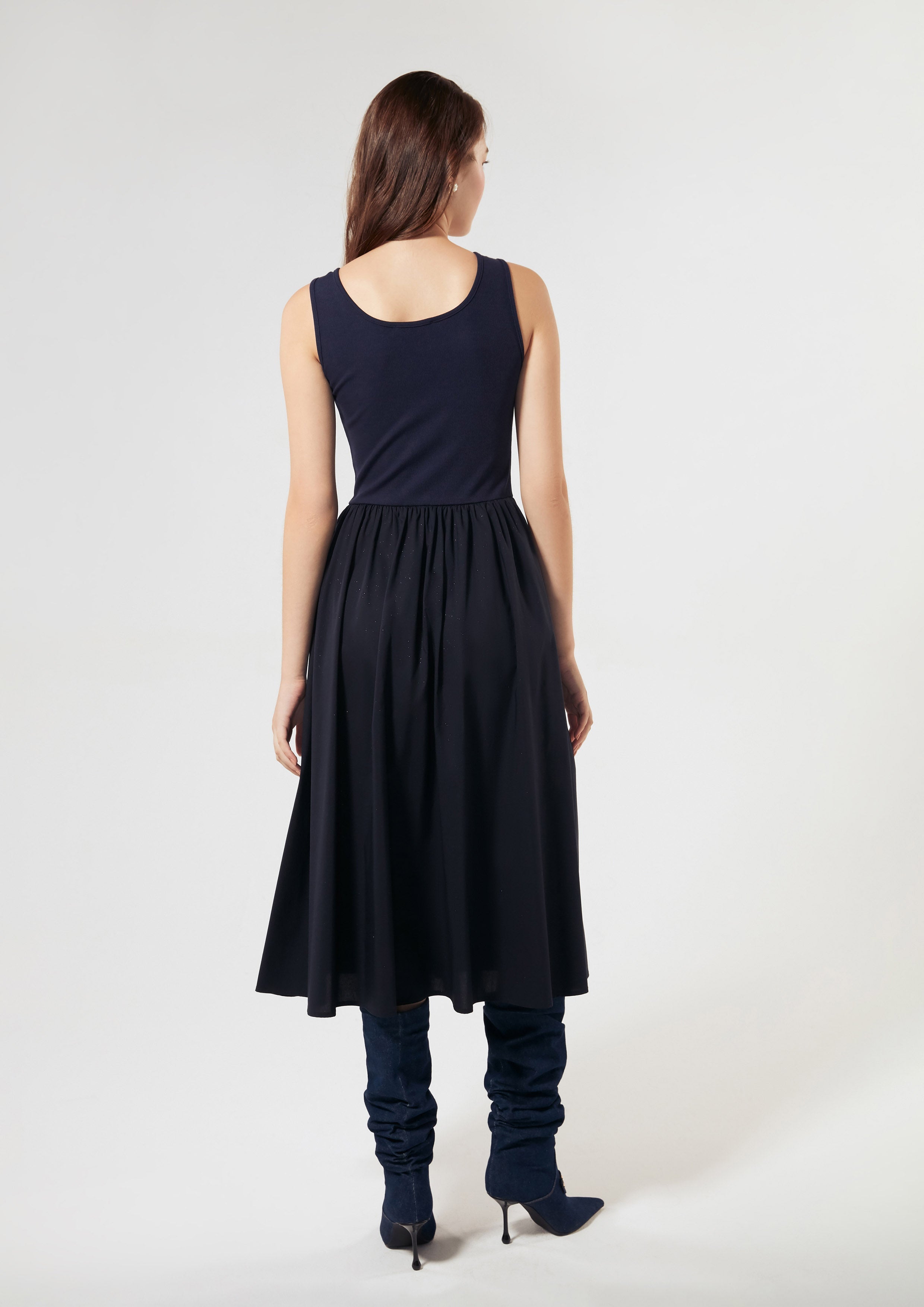 Floral Embroidery Midi Dress Neon Dreams