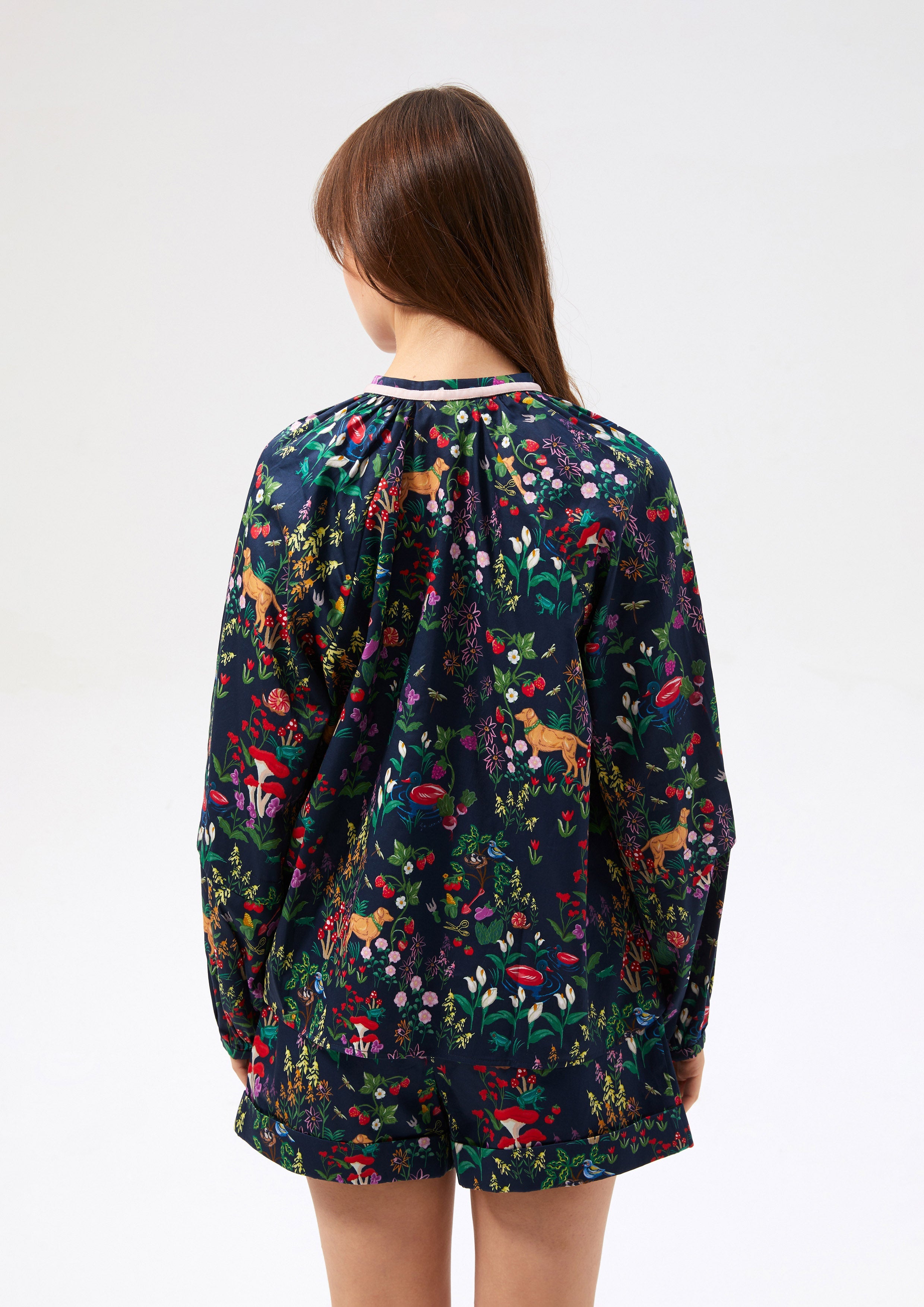 Floral Long Sleeve Blouse Bloom Affair