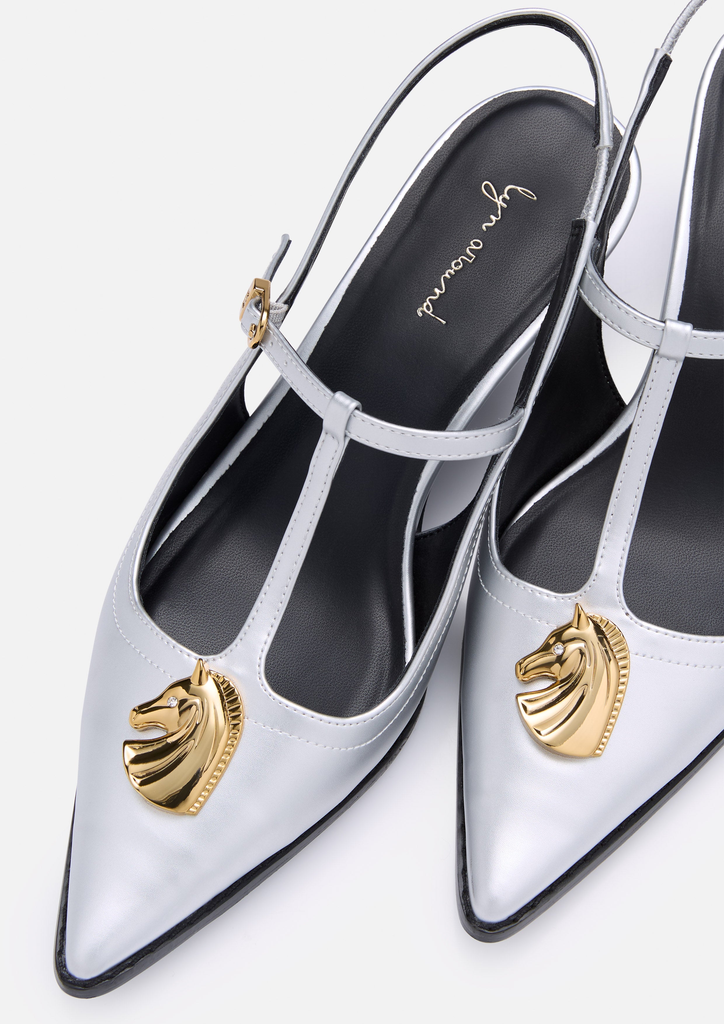 รองเท้าส้นสูงรัดส้นเท้า Cosmic Pony