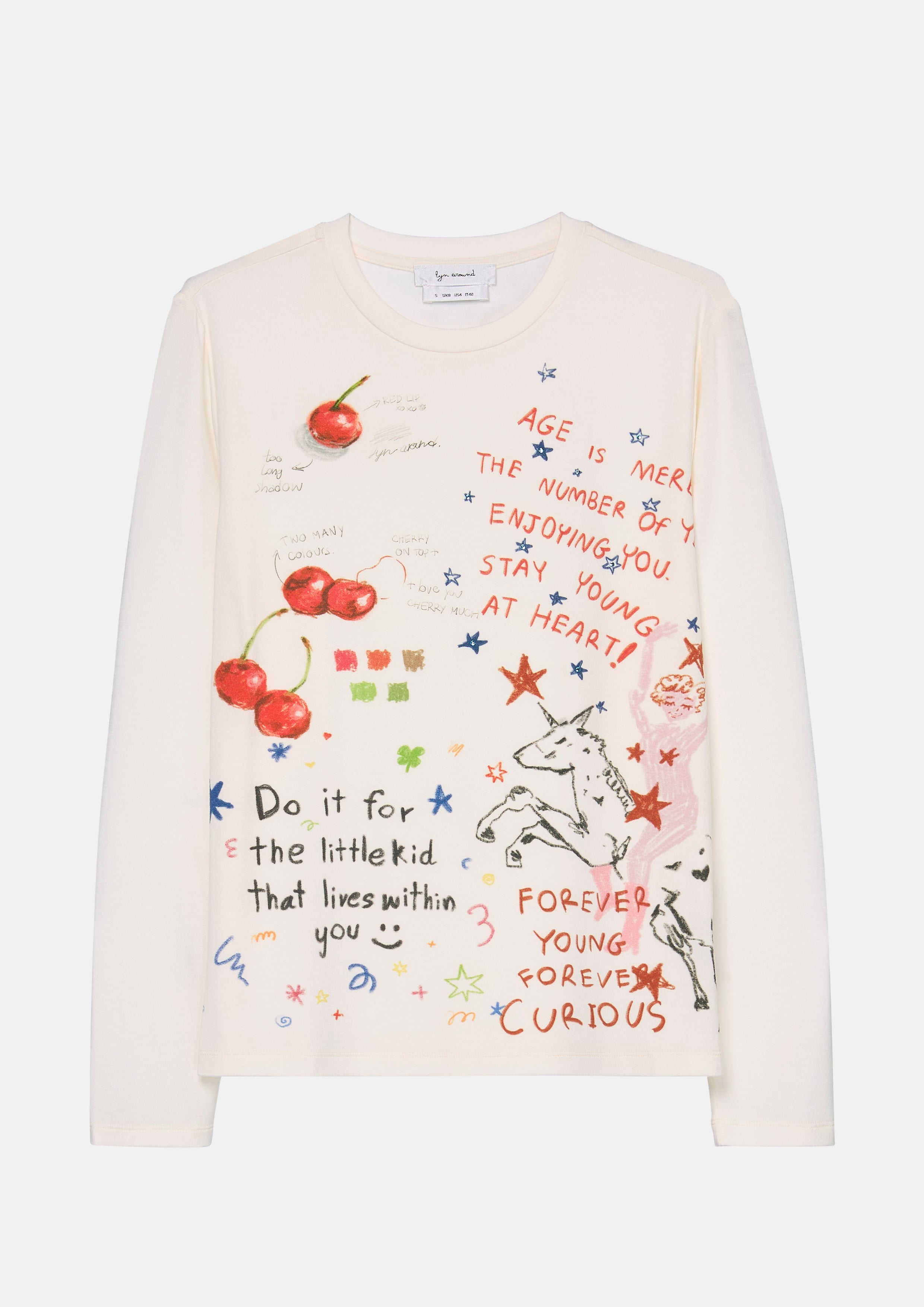เสื้อแขนยาวพิมพ์ลาย คอลเลกชัน You Are Magic