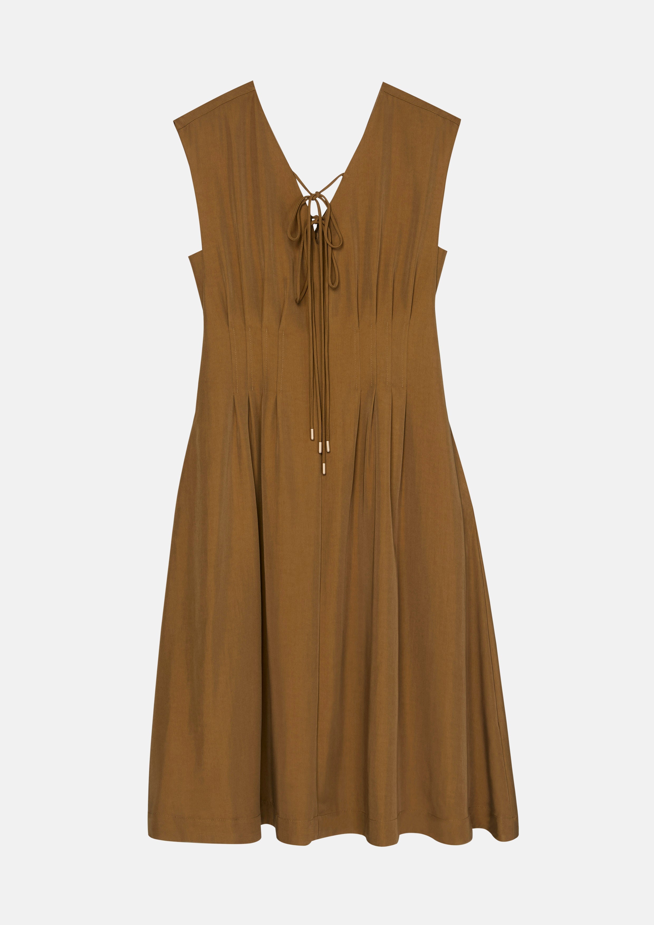 Smocked Waist Midi Dress La Femme Demure