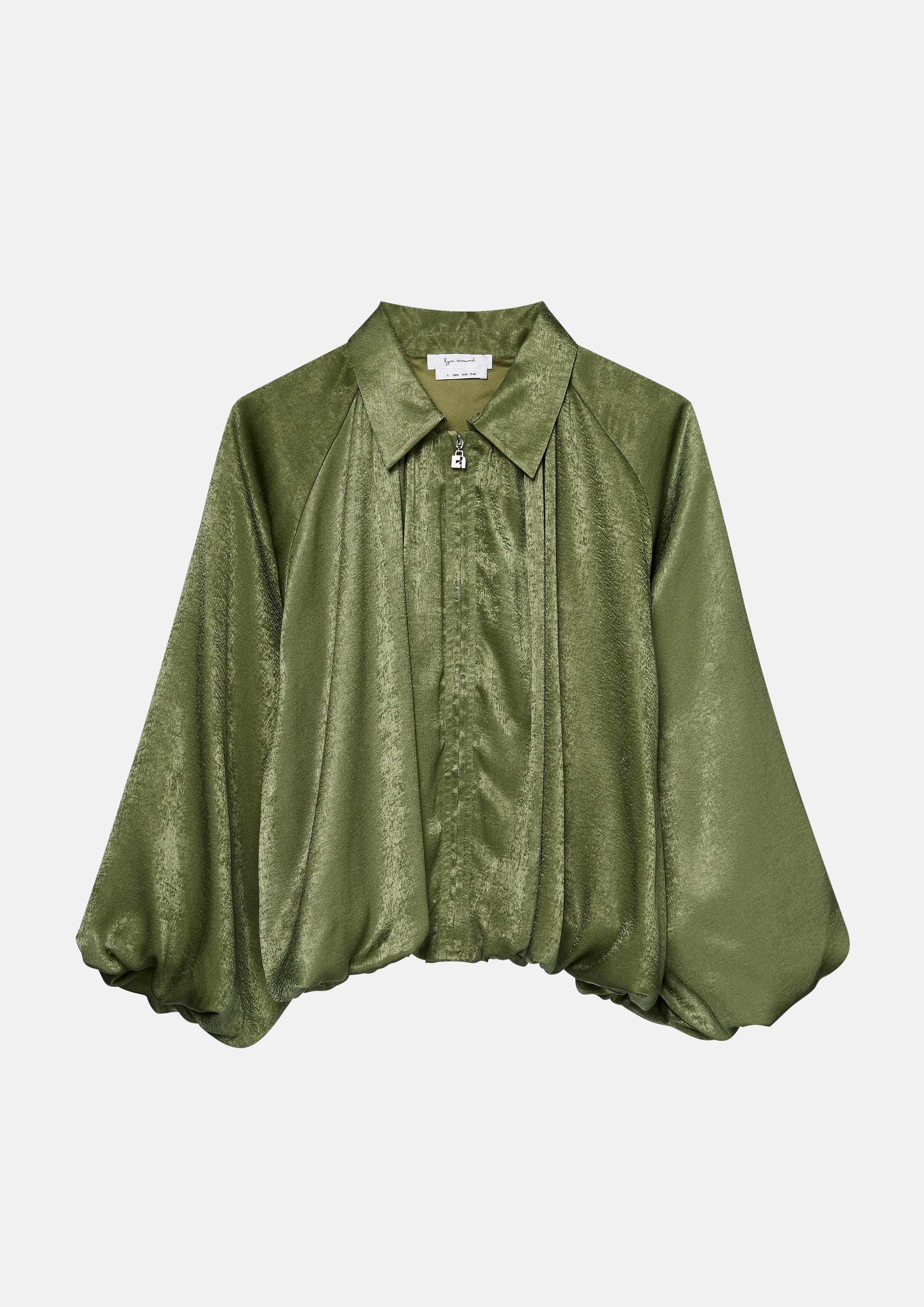 เสื้อแจ็คเก็ตผ้ากำมะหยี่ทรงพอง คอลเลกชัน Bloom in Shade & Shadow