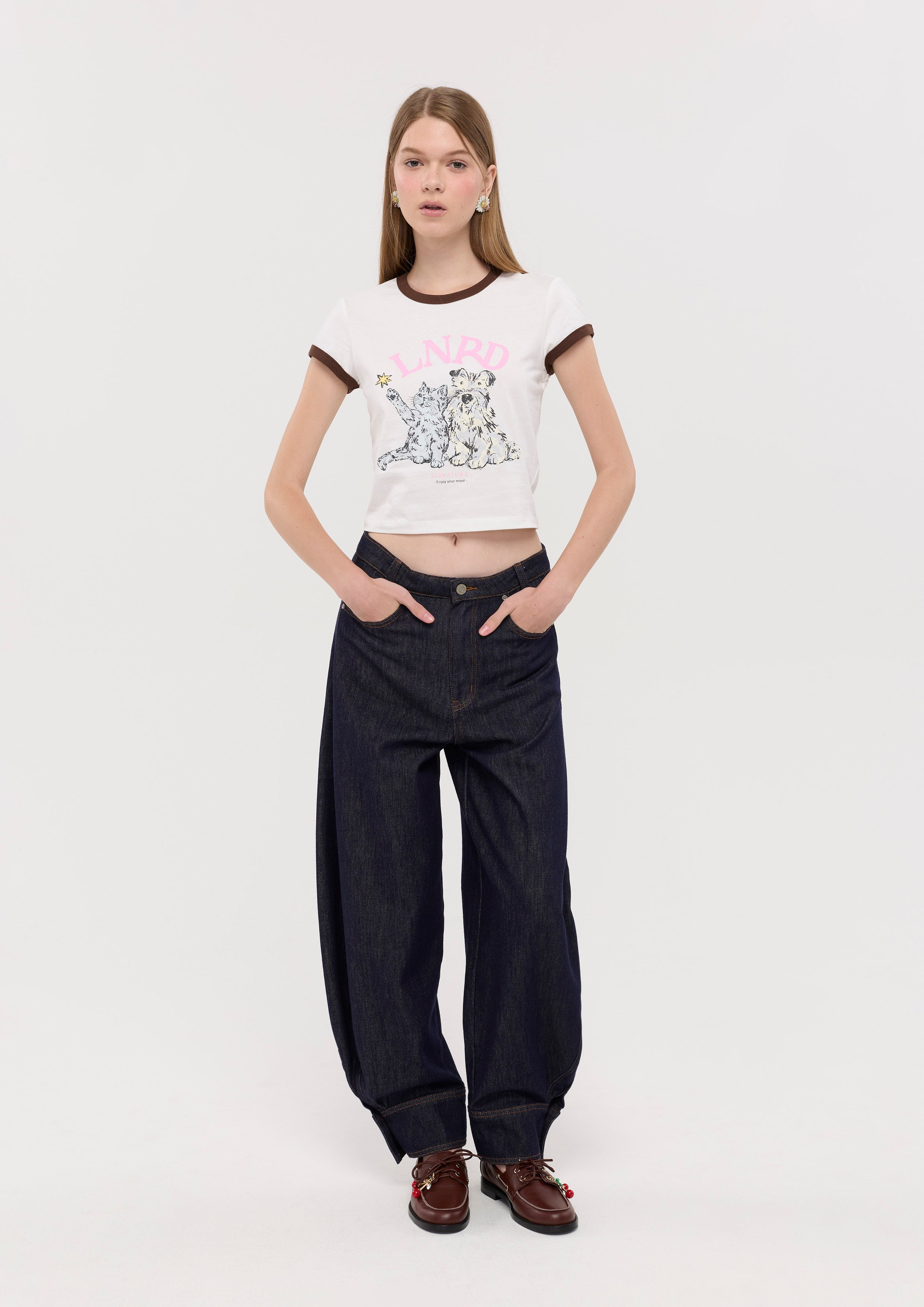 Bobby Crop T-Shirt LNRD Signature