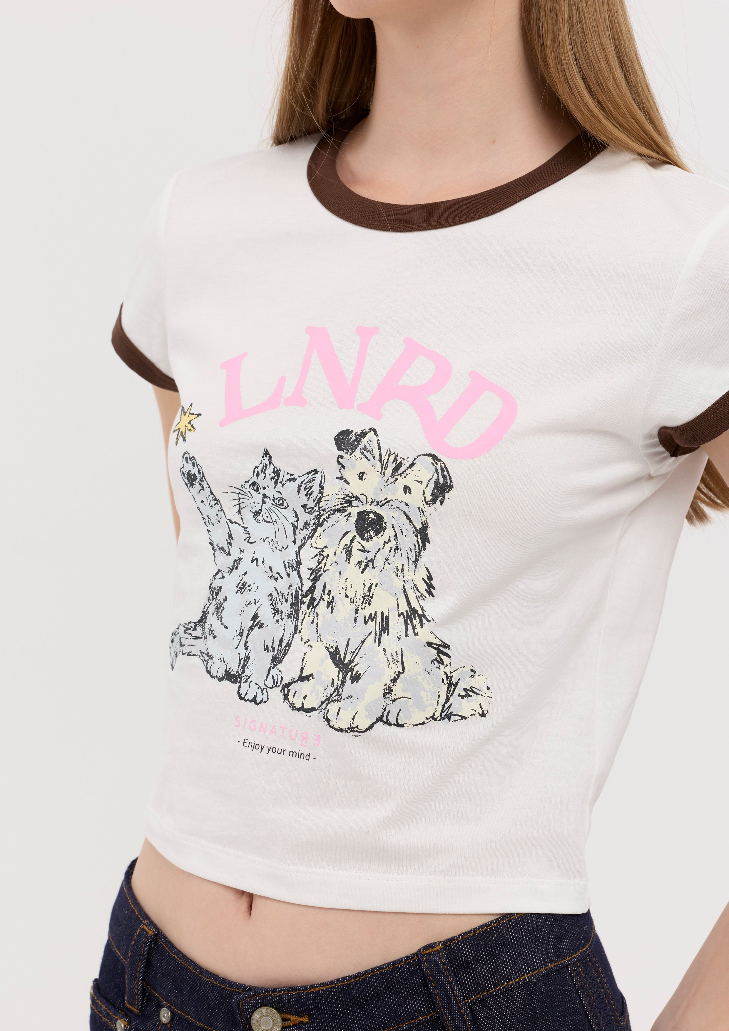 Bobby Crop T-Shirt LNRD Signature