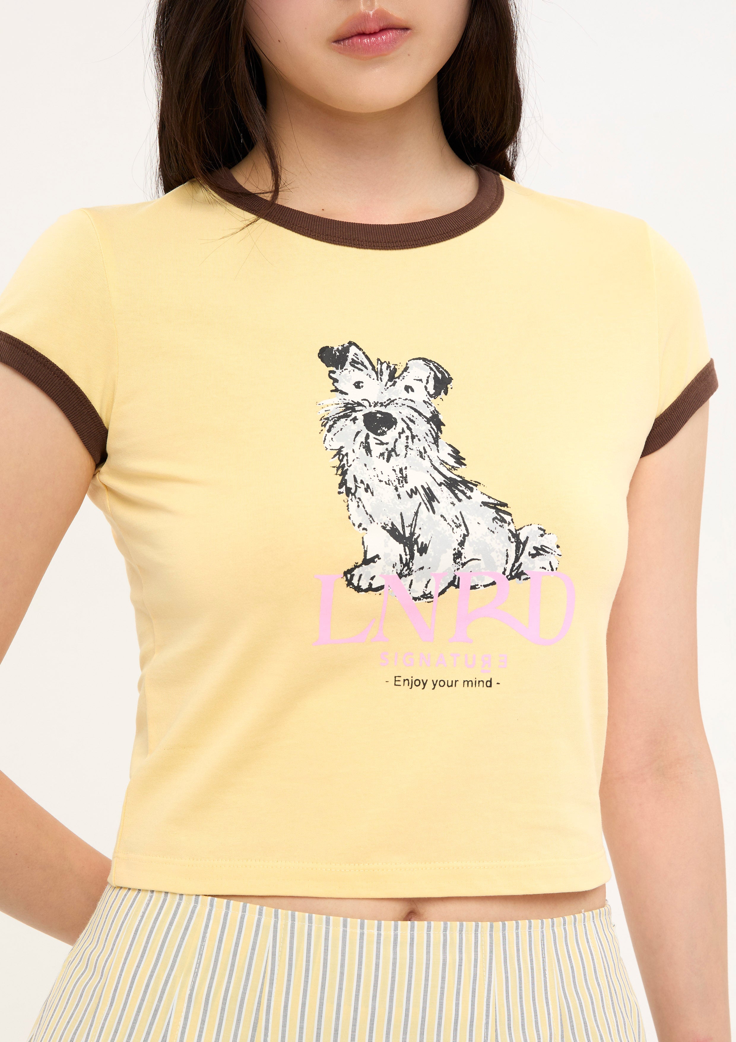 Bobby Crop T-Shirt LNRD Signature
