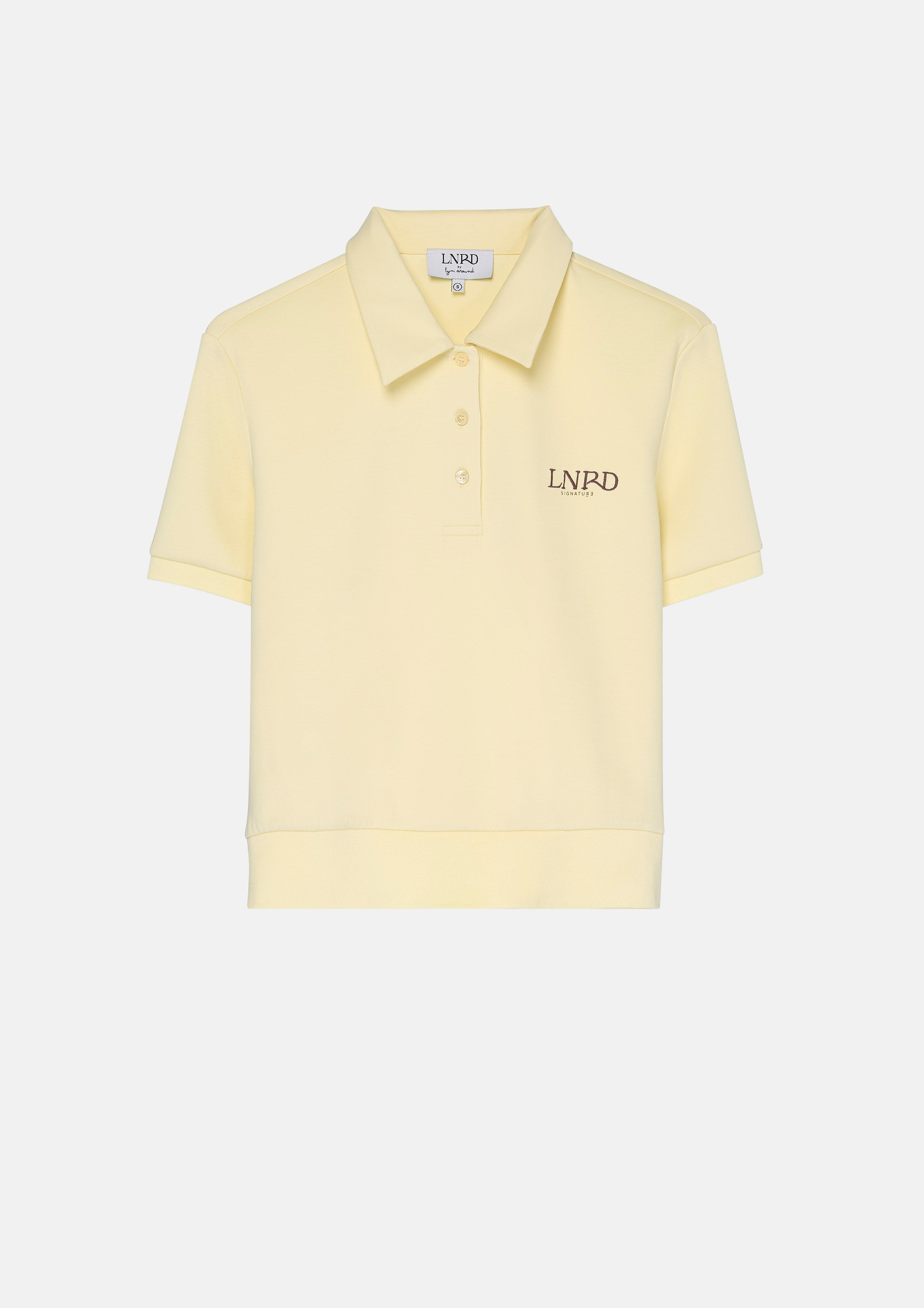 เสื้อโปโลแขนสั้นปักโลโก้ คอลเลกชัน LNRD Signature