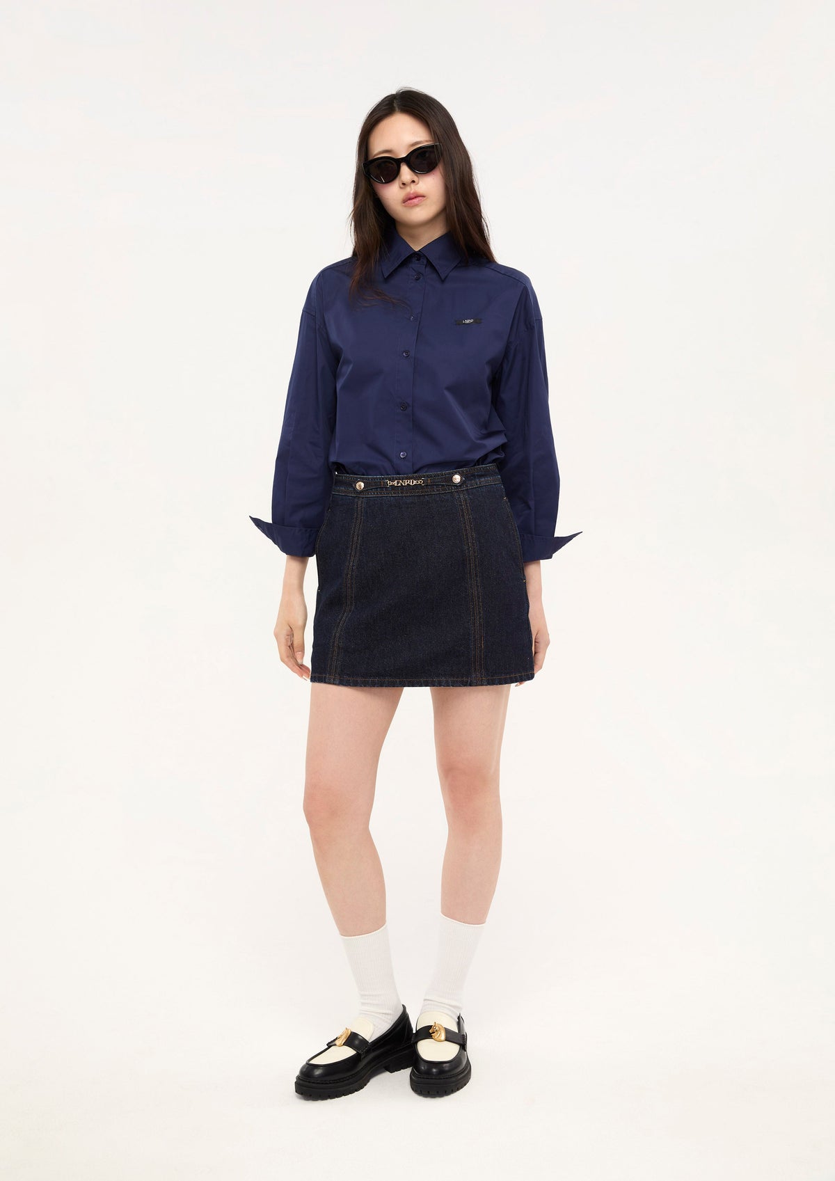 Logo Patch Loose Fit Shirt LNRD Signature